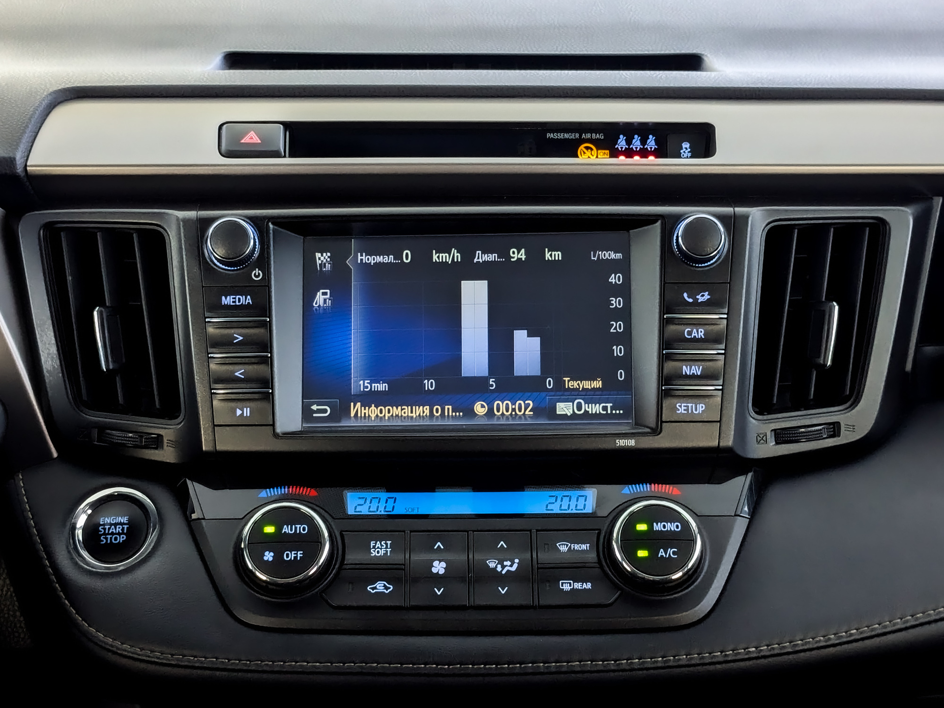 TOYOTA Rav-4 2.00 (146 л.с), автомат, 2019, пробег 139 234 км