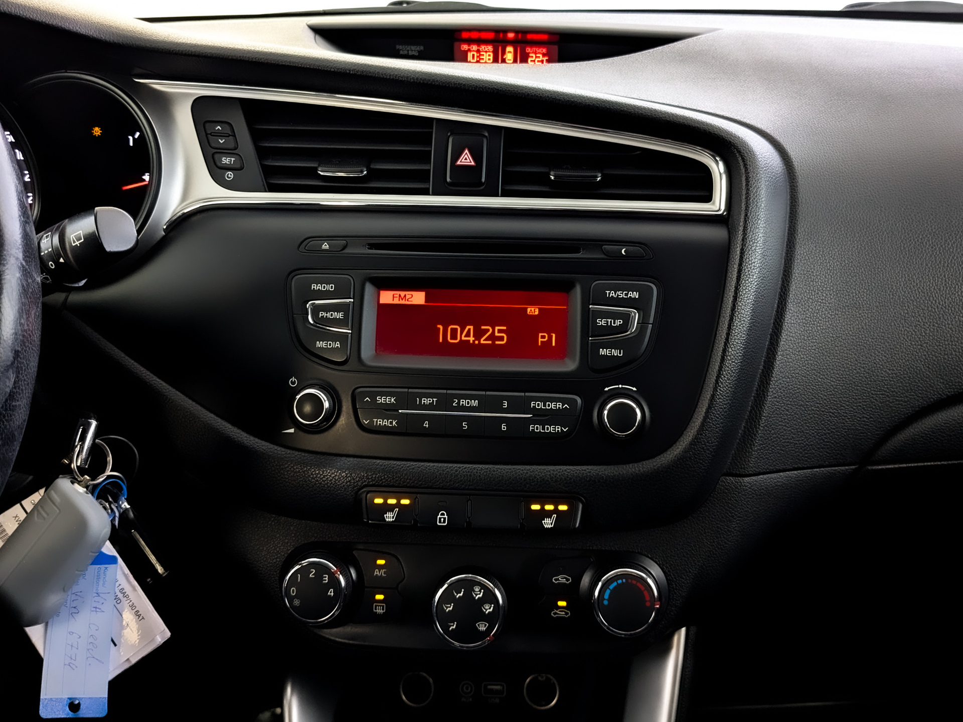 KIA Ceed 1.60 (130 л.с), автомат, 2017, пробег 143 061 км