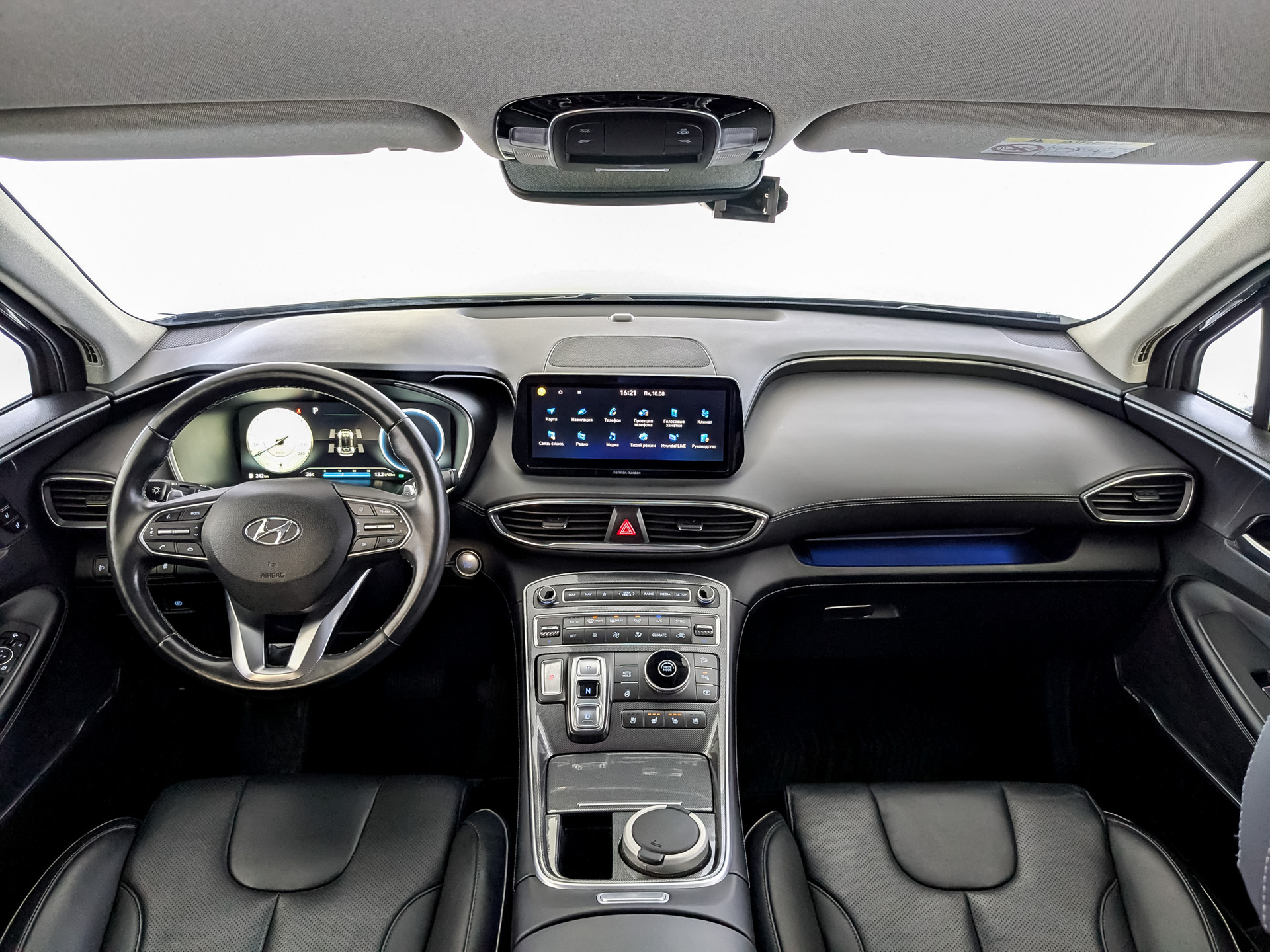 HYUNDAI Santa Fe 2.50 (180 л.с), автомат, 2021, пробег 51 141 км