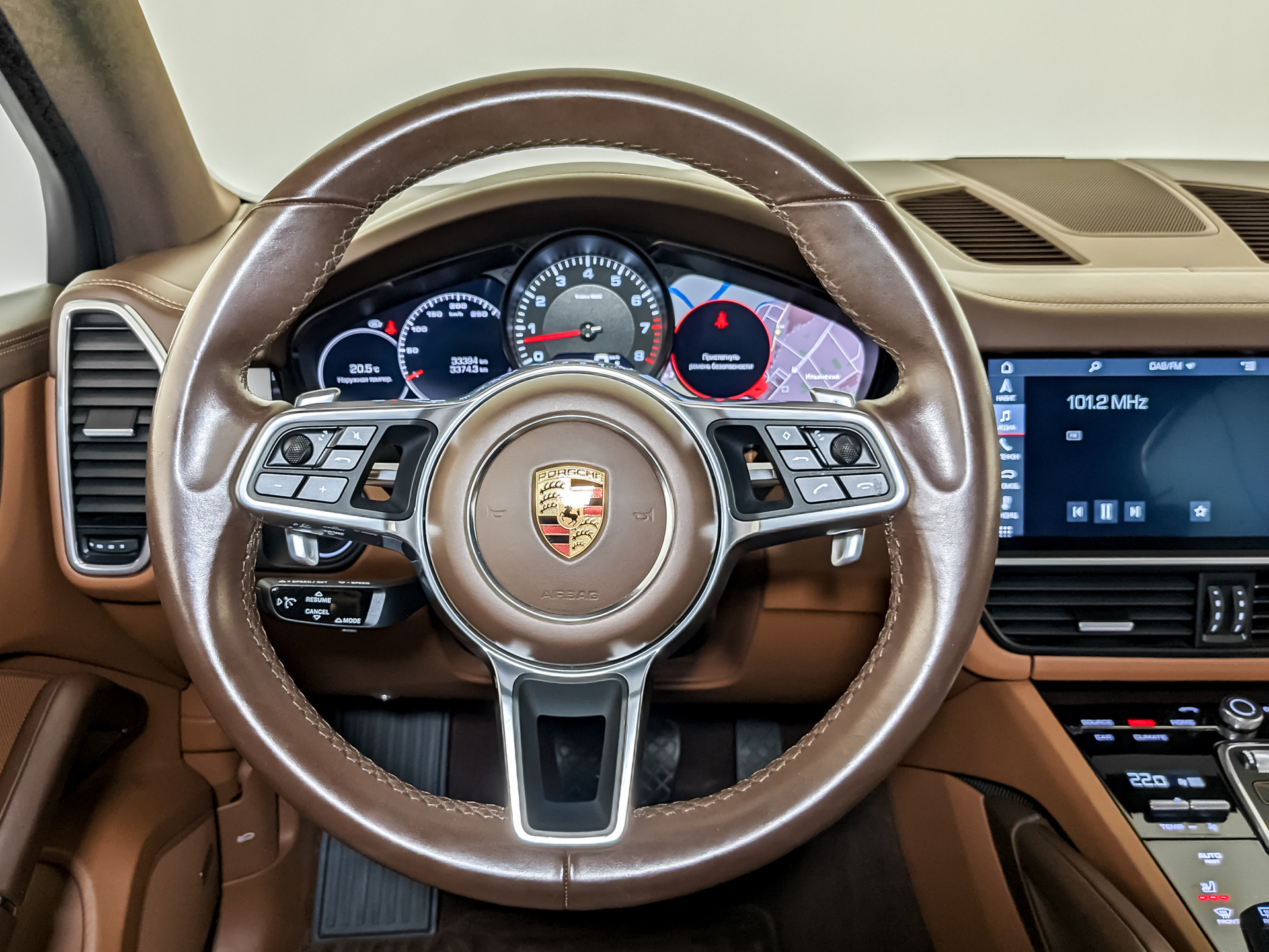 PORSCHE Cayenne 3.00 (340 л.с), автомат, 2019, пробег 33 300 км