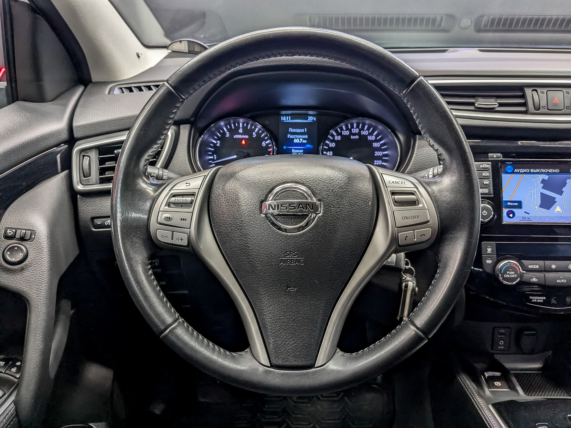 NISSAN Qashqai 2.00 (144 л.с), автомат, 2017, пробег 64 996 км