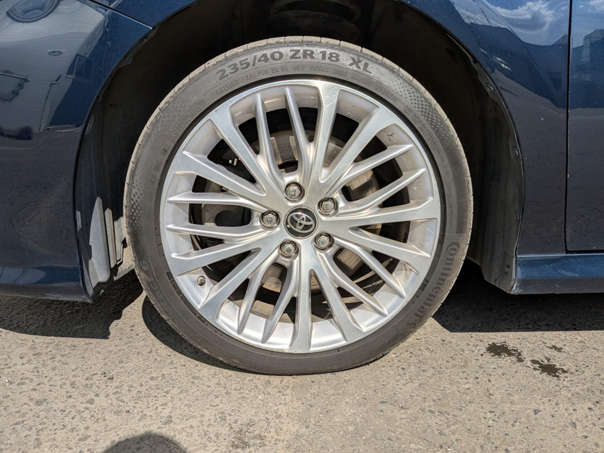 TOYOTA Camry 2.50 (181 л.с), автомат, 2018, пробег 139 488 км