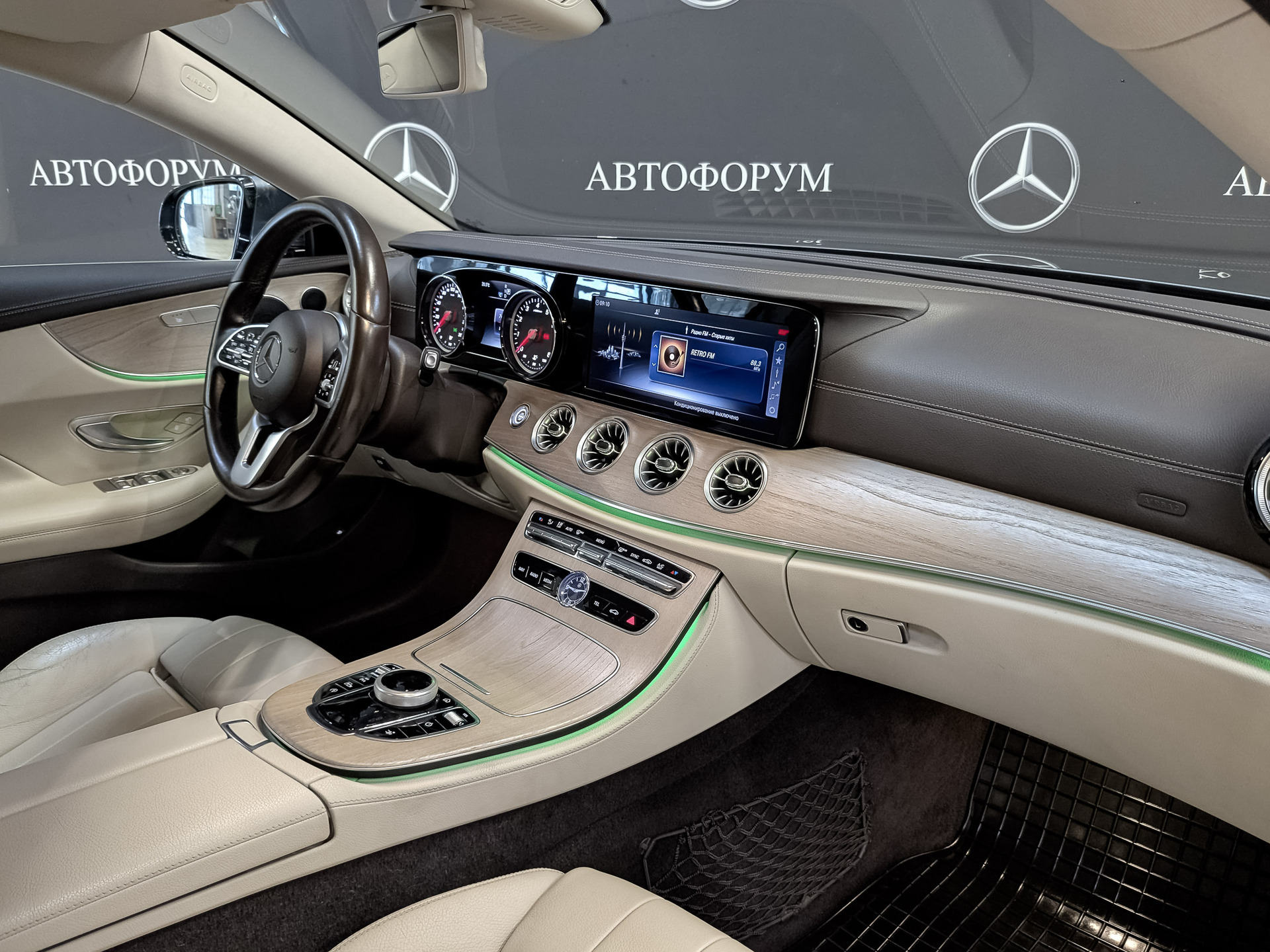 MERCEDES-BENZ E-Класс Купе 2.00 (197 л.с), автомат, 2020, пробег 128 902 км