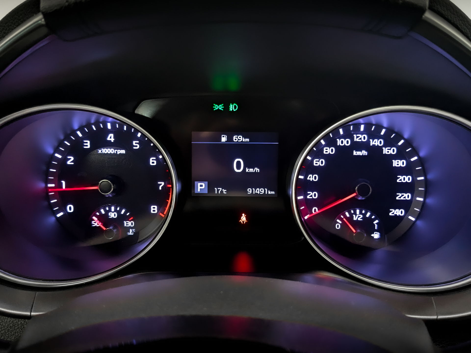 KIA Ceed 1.60 (128 л.с), автомат, 2020, пробег 91 490 км
