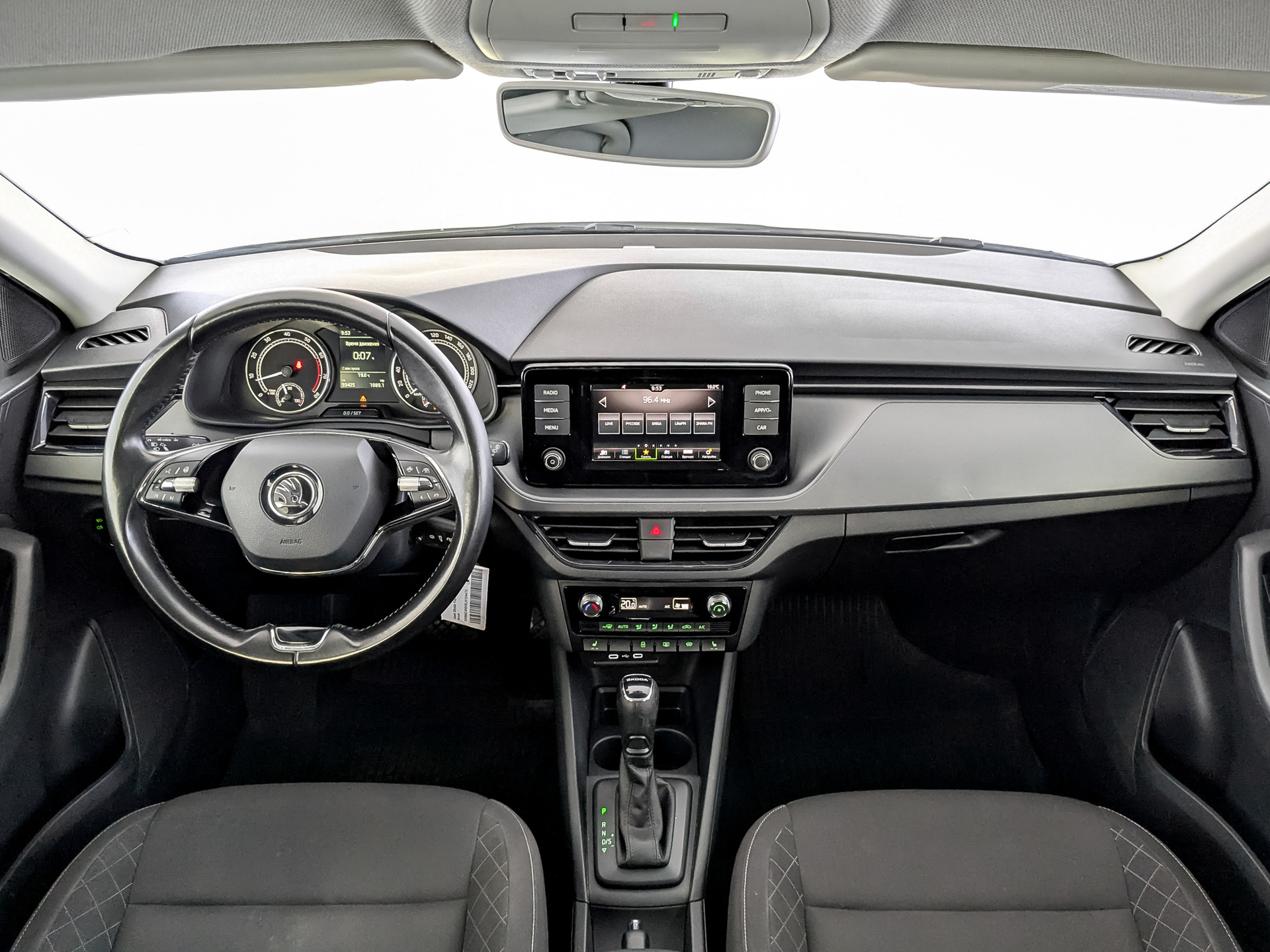 SKODA Rapid II 1.60 (110 л.с), автомат, 2020, пробег 93 423 км