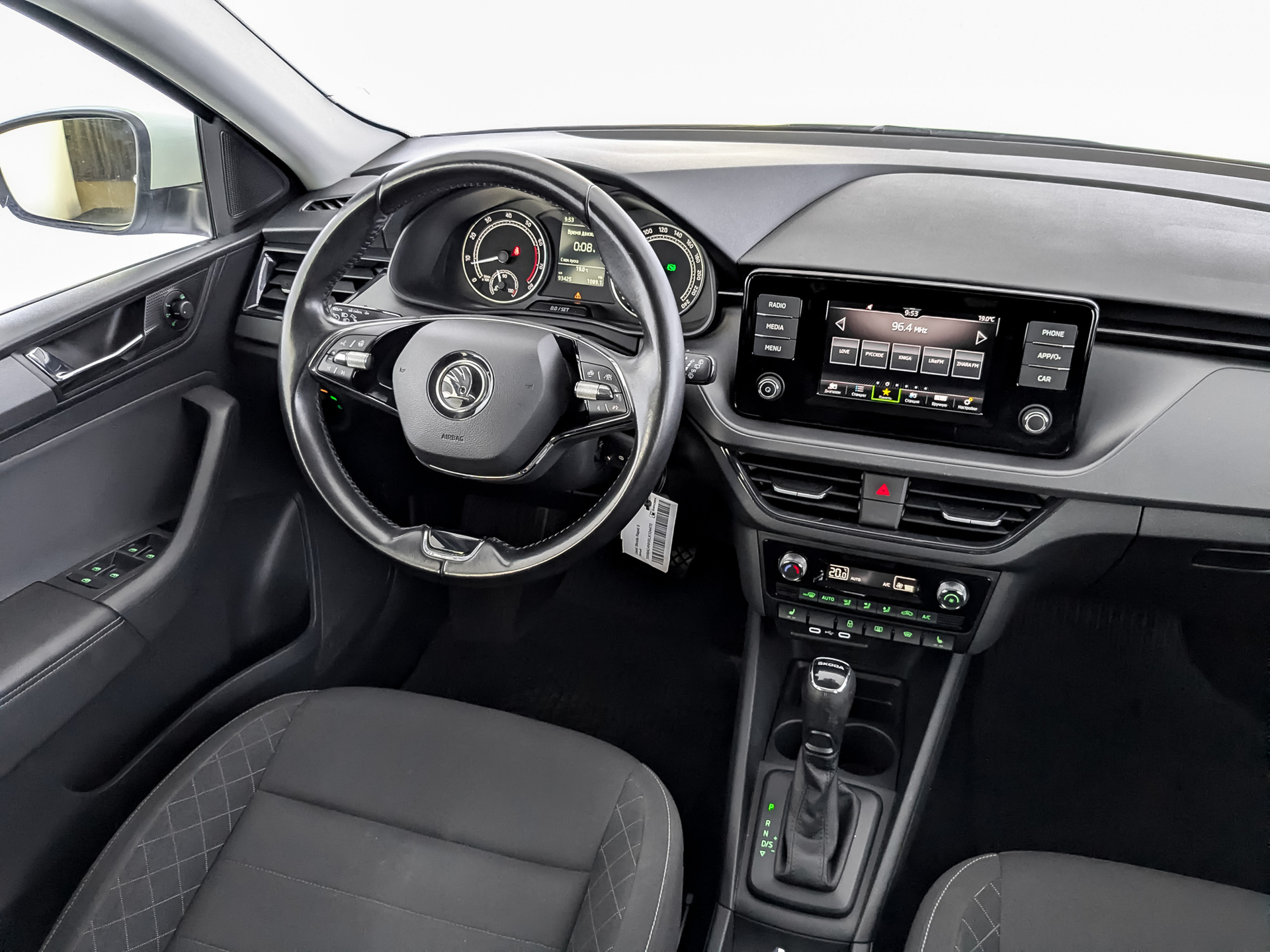 SKODA Rapid II 1.60 (110 л.с), автомат, 2020, пробег 93 423 км