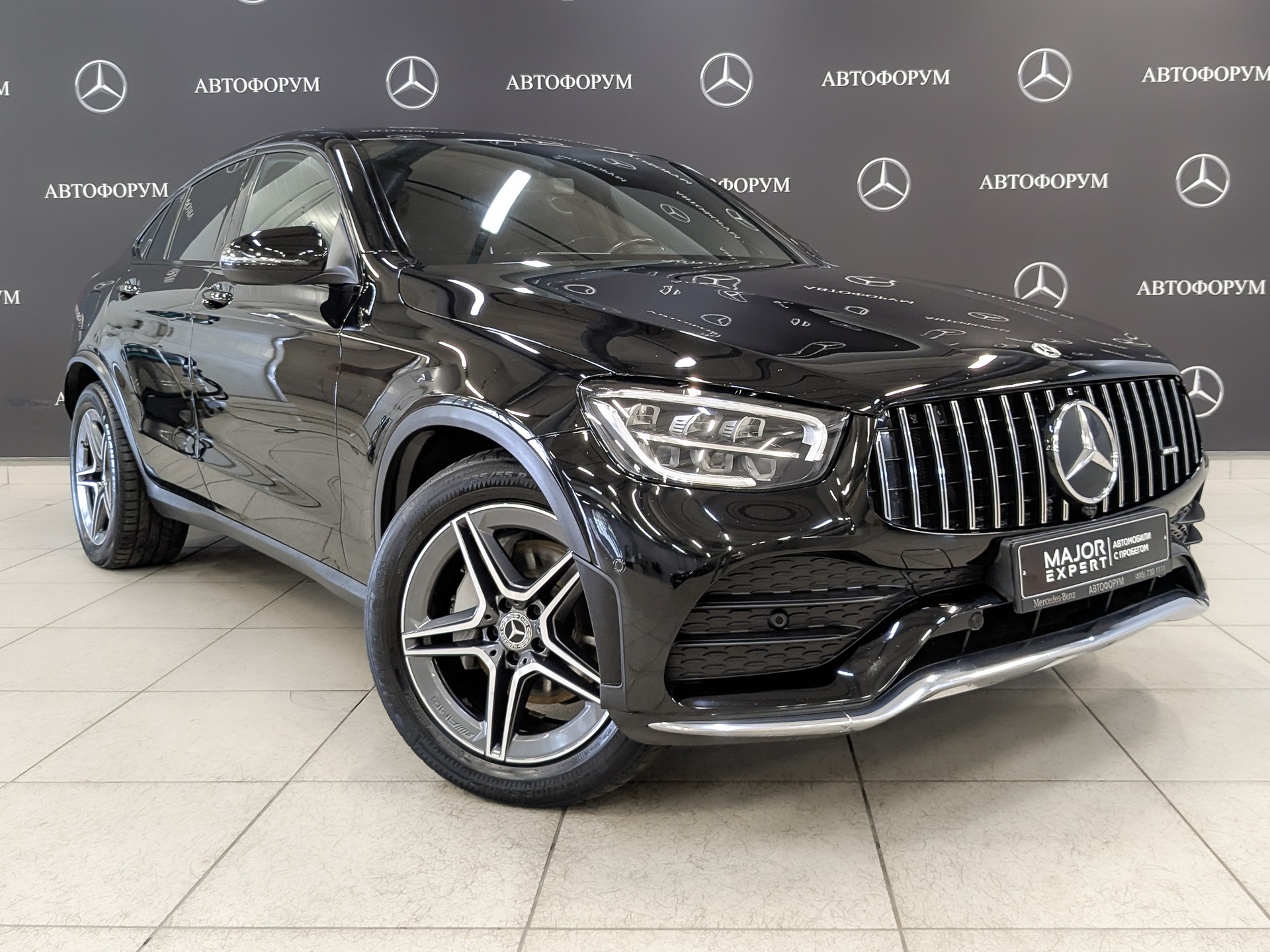 MERCEDES-BENZ GLC Coupe 1.90 (245 л.с), автомат, 2020, пробег 92 548 км