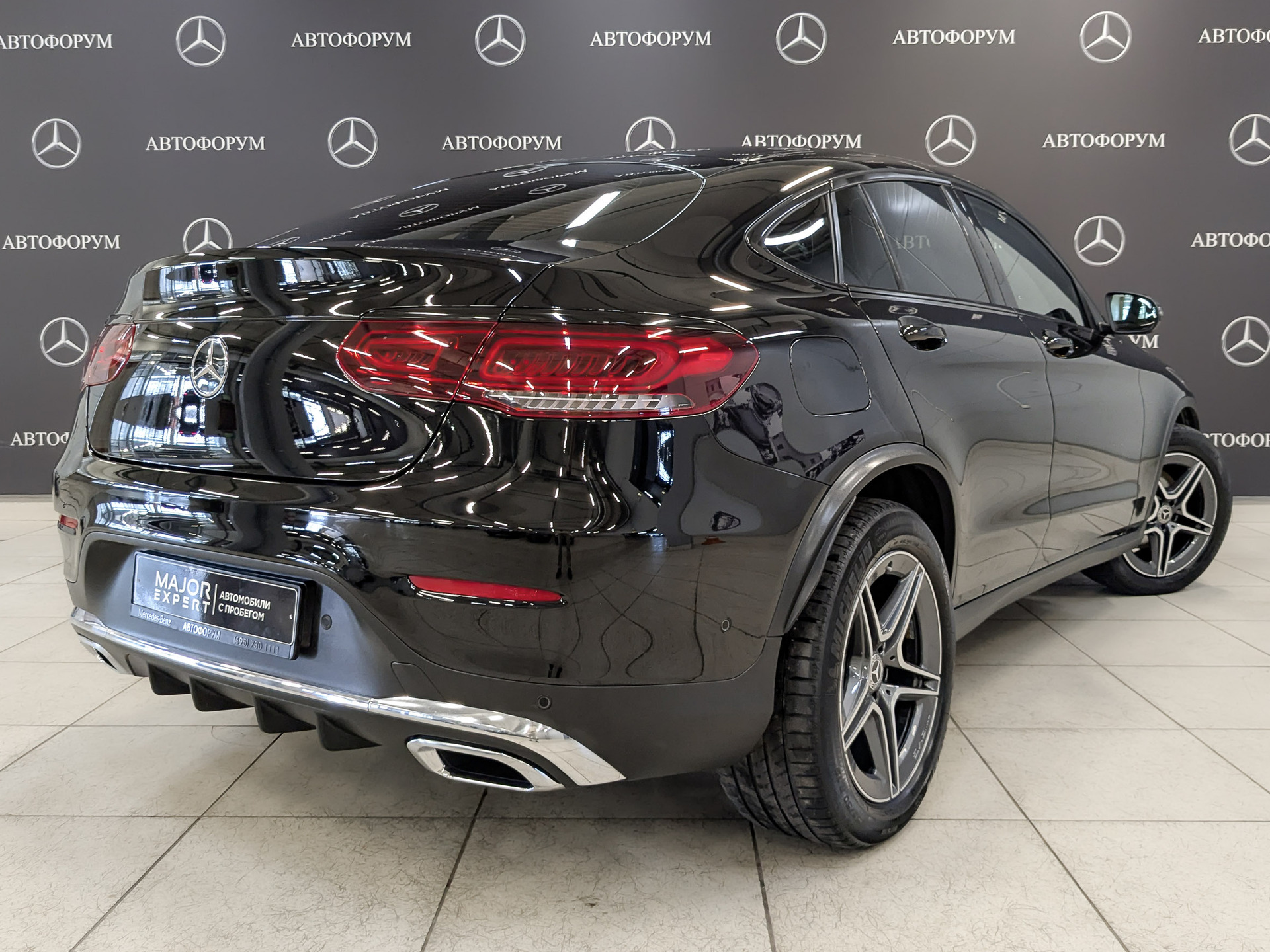 MERCEDES-BENZ GLC Coupe 1.90 (245 л.с), автомат, 2020, пробег 92 548 км