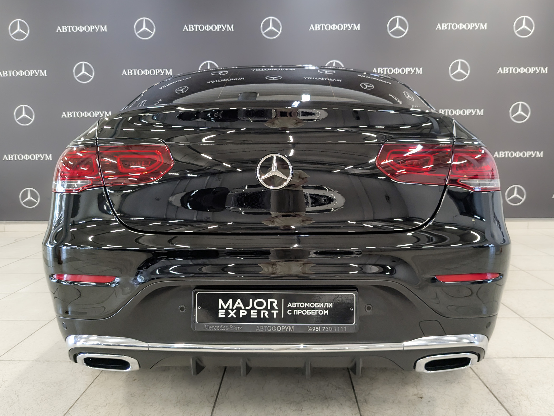 MERCEDES-BENZ GLC Coupe 1.90 (245 л.с), автомат, 2020, пробег 92 548 км