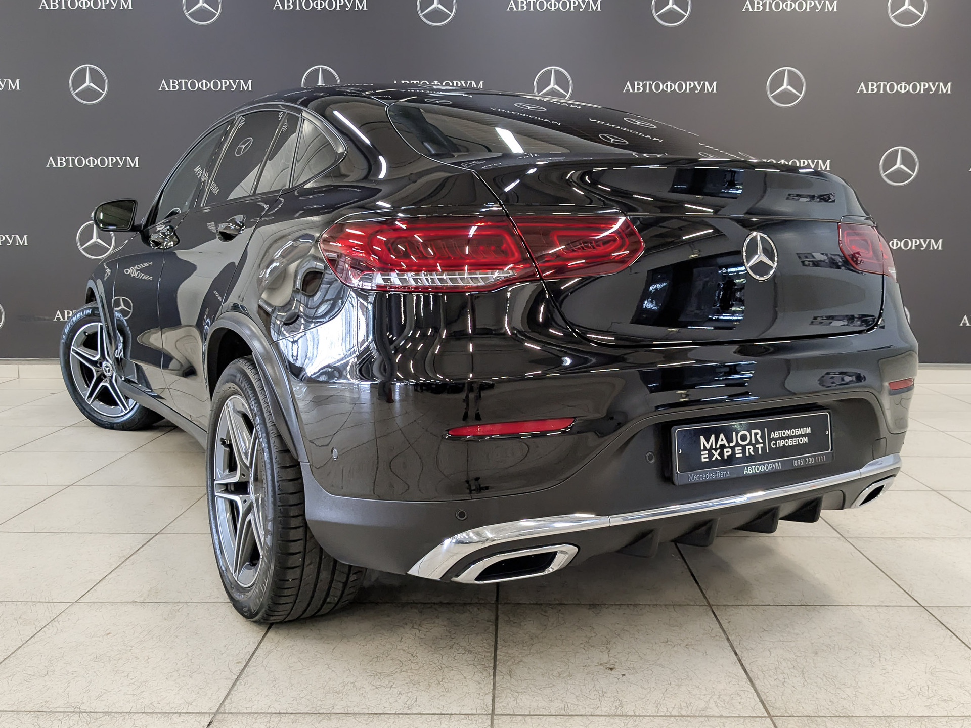 MERCEDES-BENZ GLC Coupe 1.90 (245 л.с), автомат, 2020, пробег 92 548 км