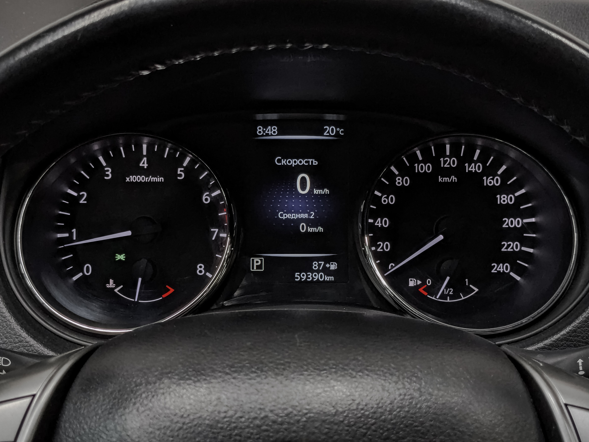 NISSAN Qashqai 2.00 (144 л.с), автомат, 2017, пробег 59 300 км