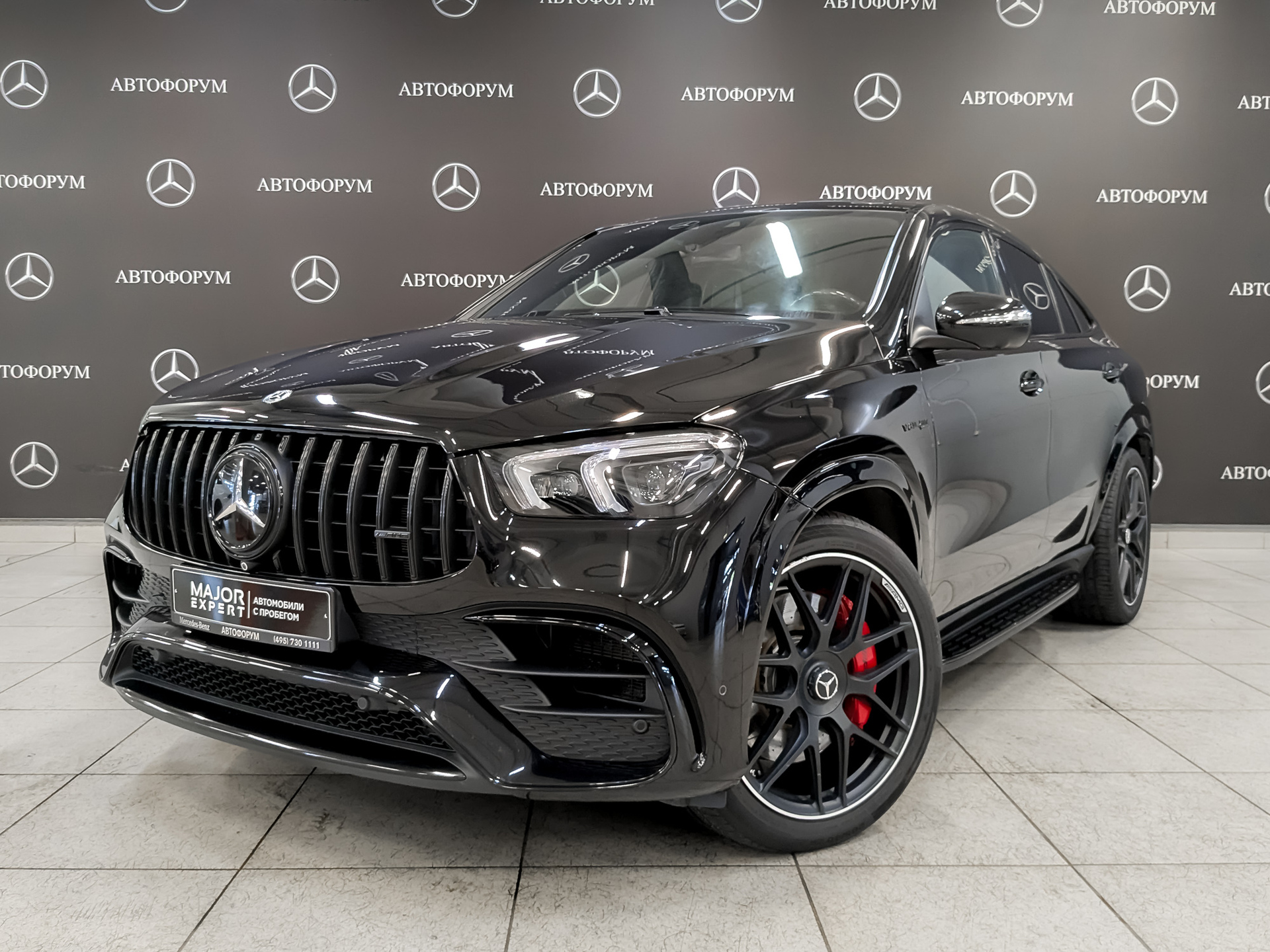 MERCEDES-BENZ GLE AMG 63 S Coupe 4MATIC+ 4.00 (612 л.с), автомат, 2021, пробег 84 479 км