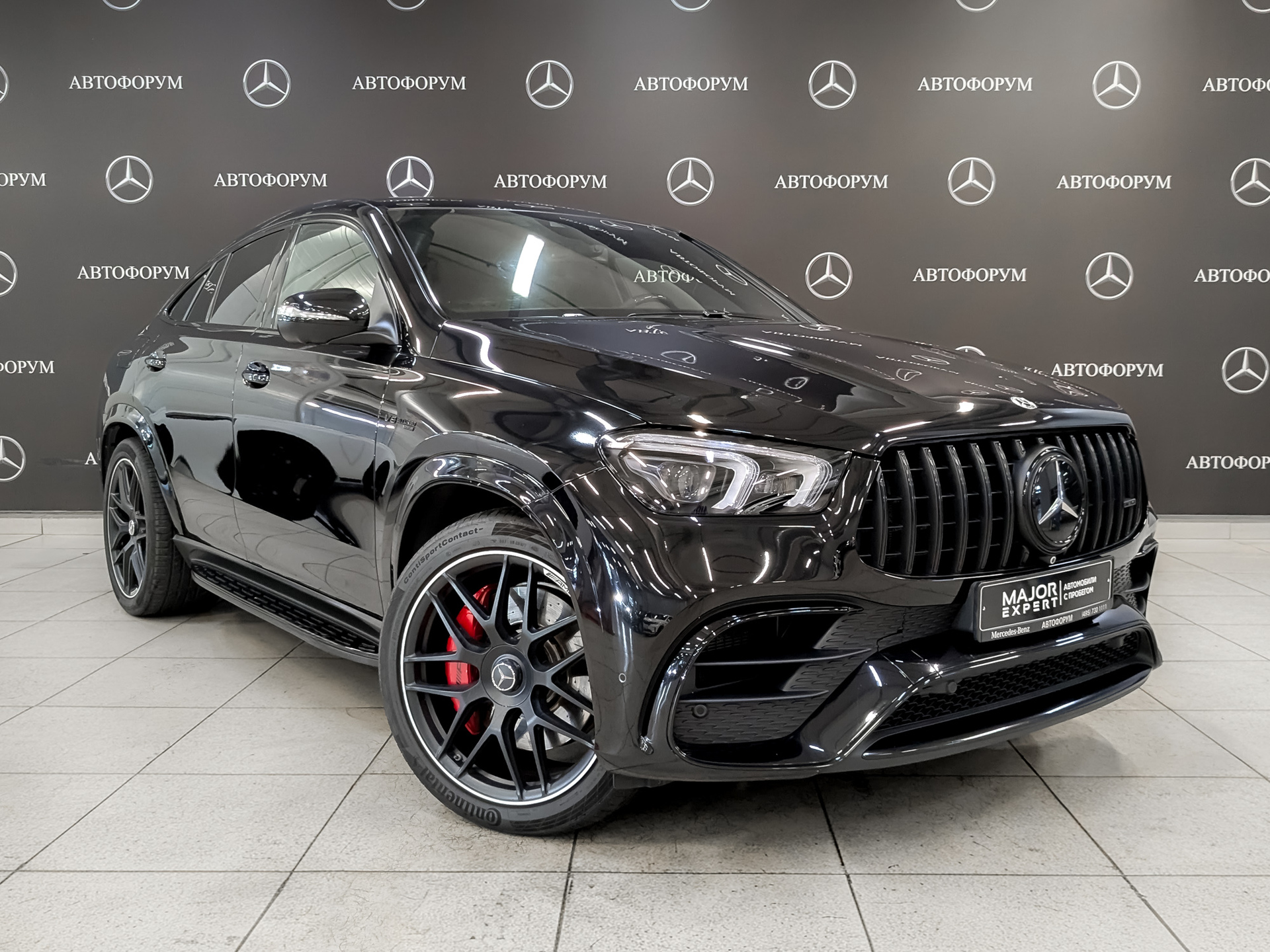 MERCEDES-BENZ GLE AMG 63 S Coupe 4MATIC+ 4.00 (612 л.с), автомат, 2021, пробег 84 479 км