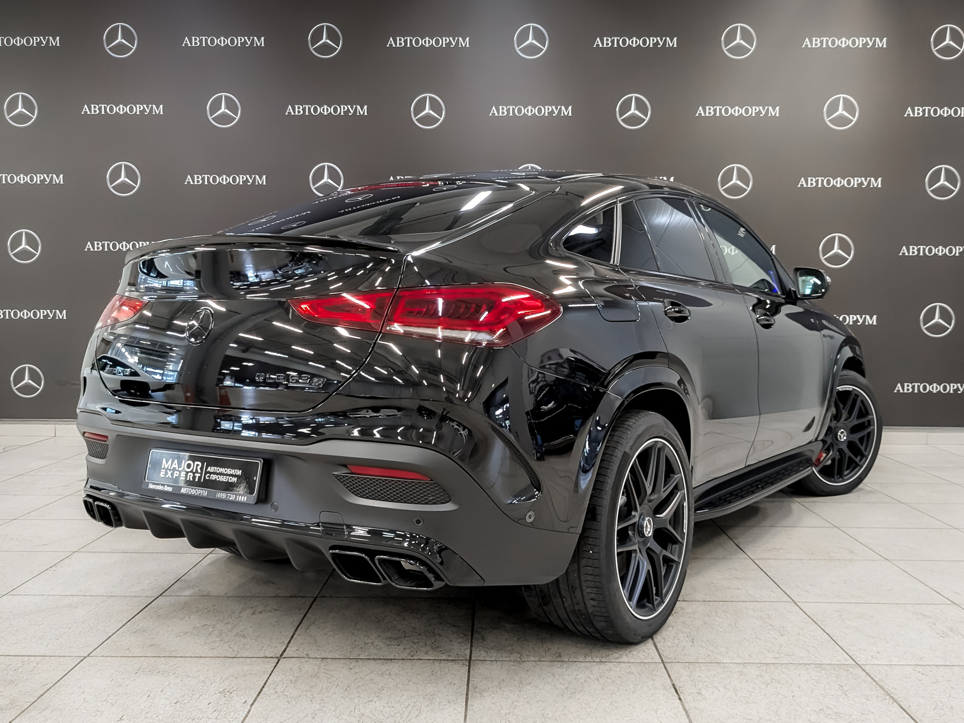 MERCEDES-BENZ GLE AMG 63 S Coupe 4MATIC+ 4.00 (612 л.с), автомат, 2021, пробег 84 479 км