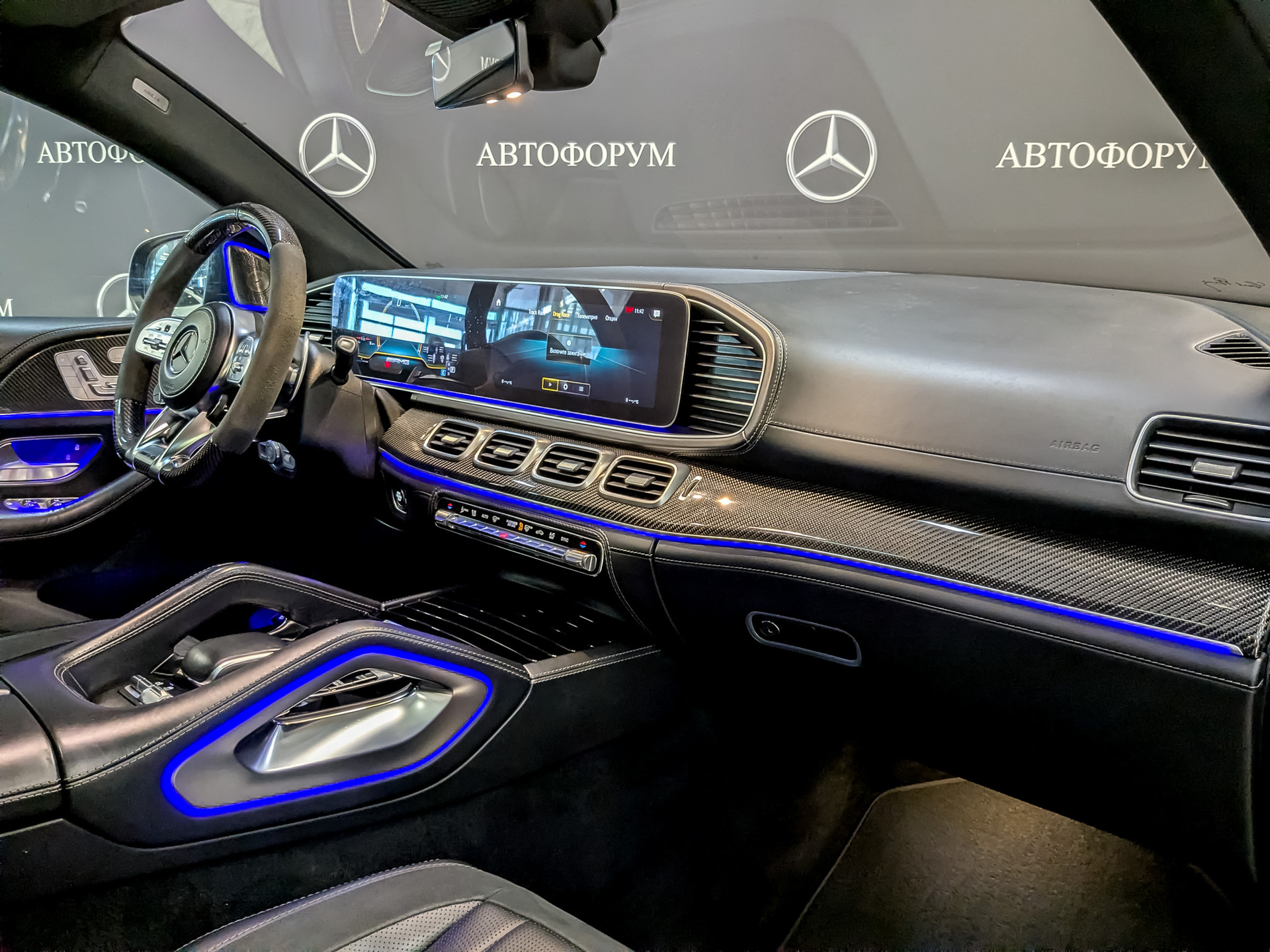 MERCEDES-BENZ GLE AMG 63 S Coupe 4MATIC+ 4.00 (612 л.с), автомат, 2021, пробег 84 479 км