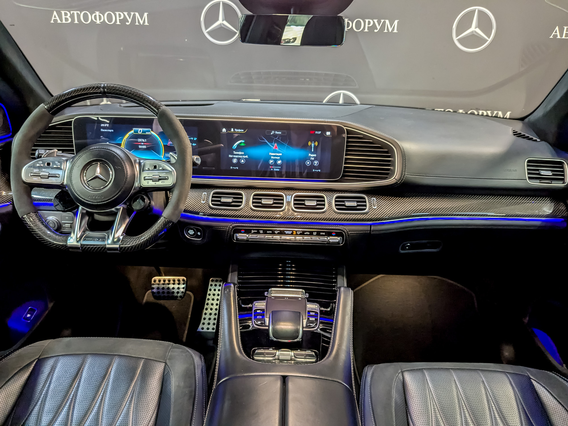 MERCEDES-BENZ GLE AMG 63 S Coupe 4MATIC+ 4.00 (612 л.с), автомат, 2021, пробег 84 479 км