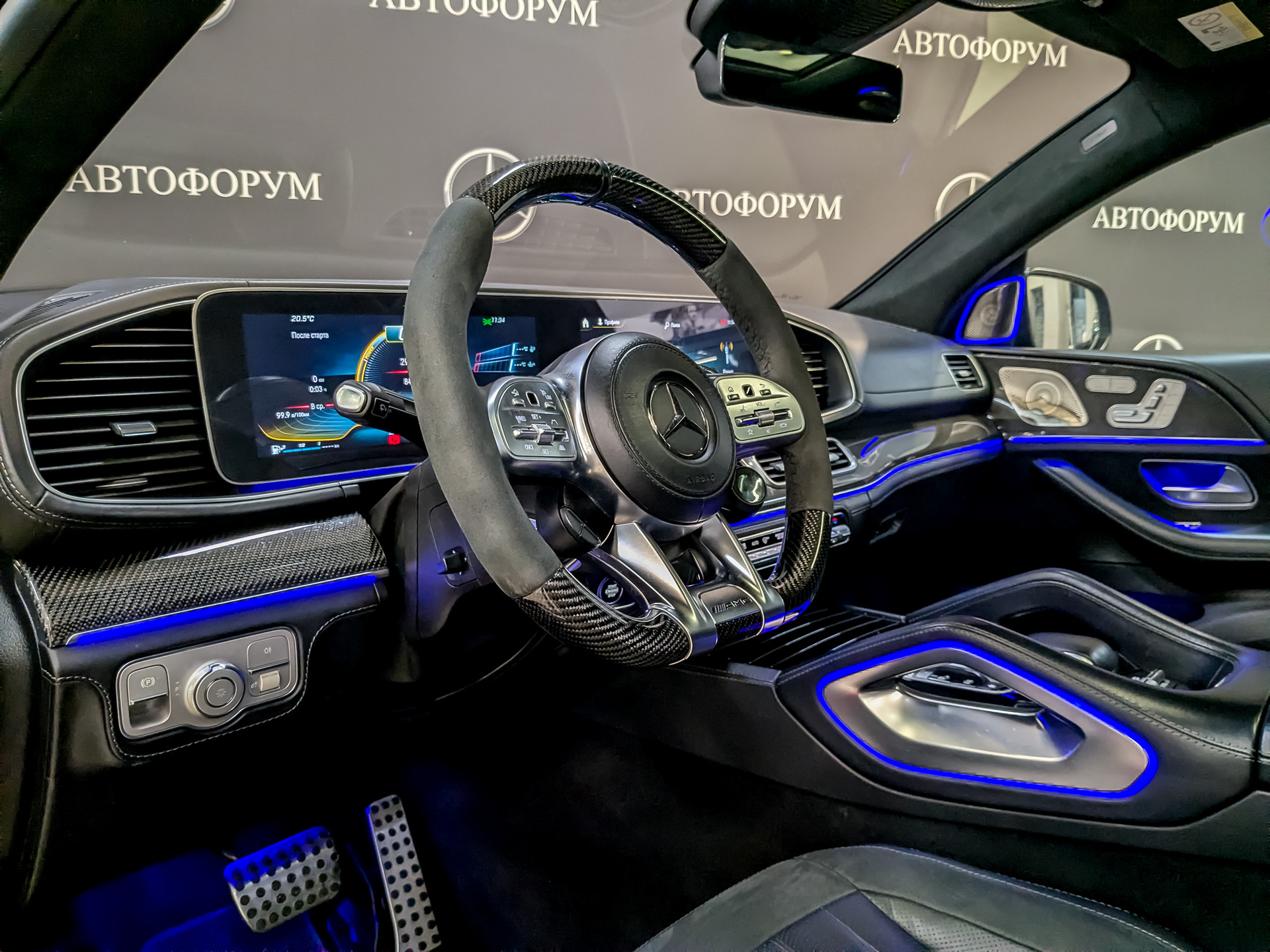 MERCEDES-BENZ GLE AMG 63 S Coupe 4MATIC+ 4.00 (612 л.с), автомат, 2021, пробег 84 479 км