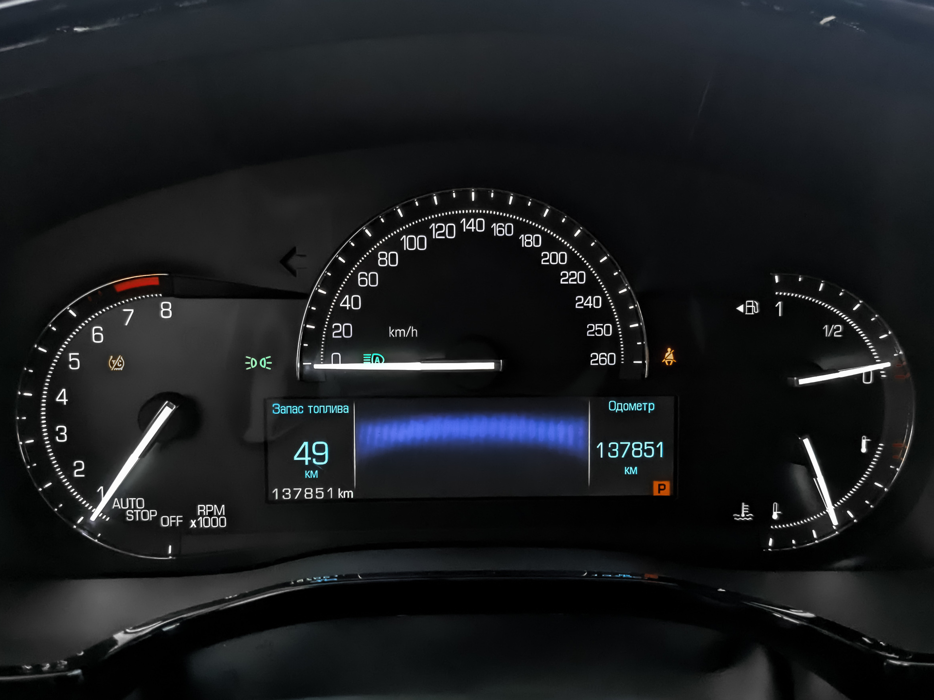 CADILLAC XT5 3.60 (314 л.с), автомат, 2019, пробег 137 844 км