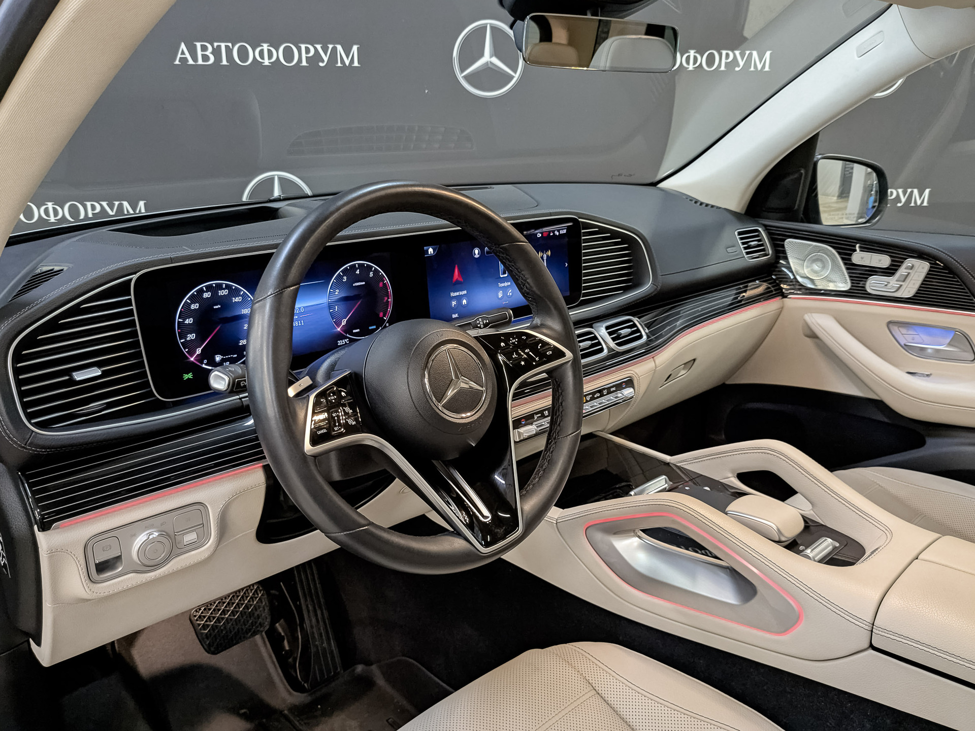 MERCEDES-BENZ GLE 3.00 (381 л.с), автомат, 2023, пробег 24 802 км