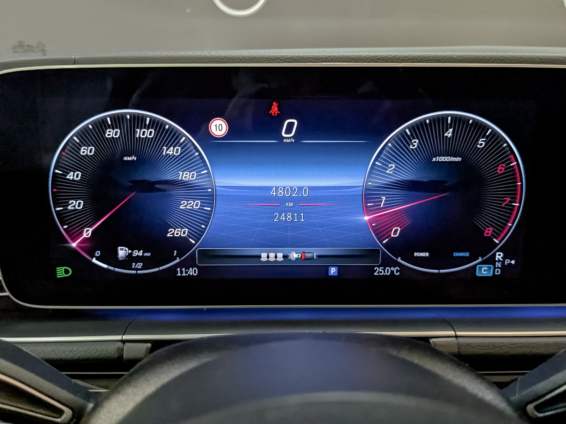 MERCEDES-BENZ GLE 3.00 (381 л.с), автомат, 2023, пробег 24 802 км
