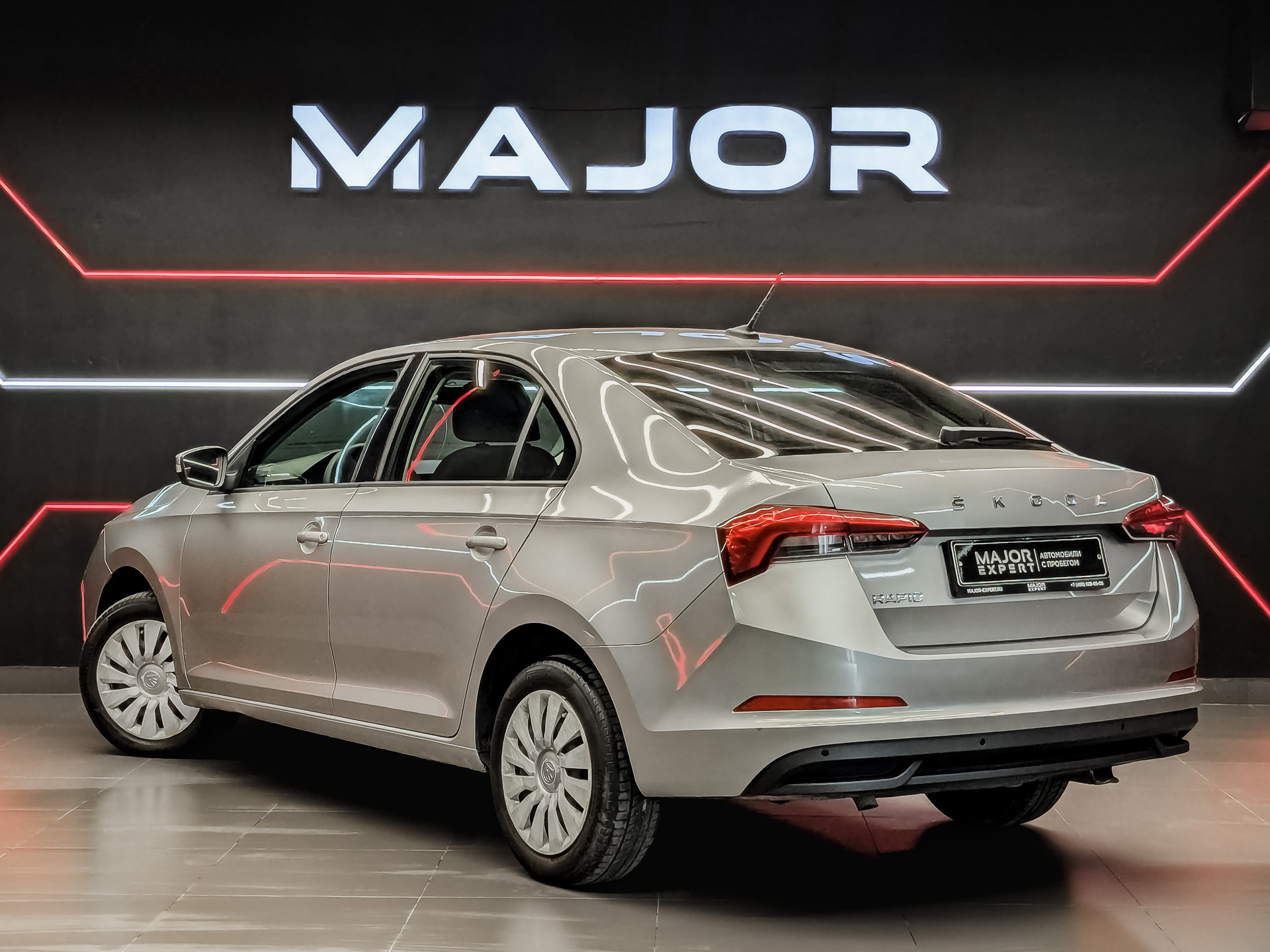 SKODA Rapid II 1.60 (110 л.с), автомат, 2021, пробег 97 370 км