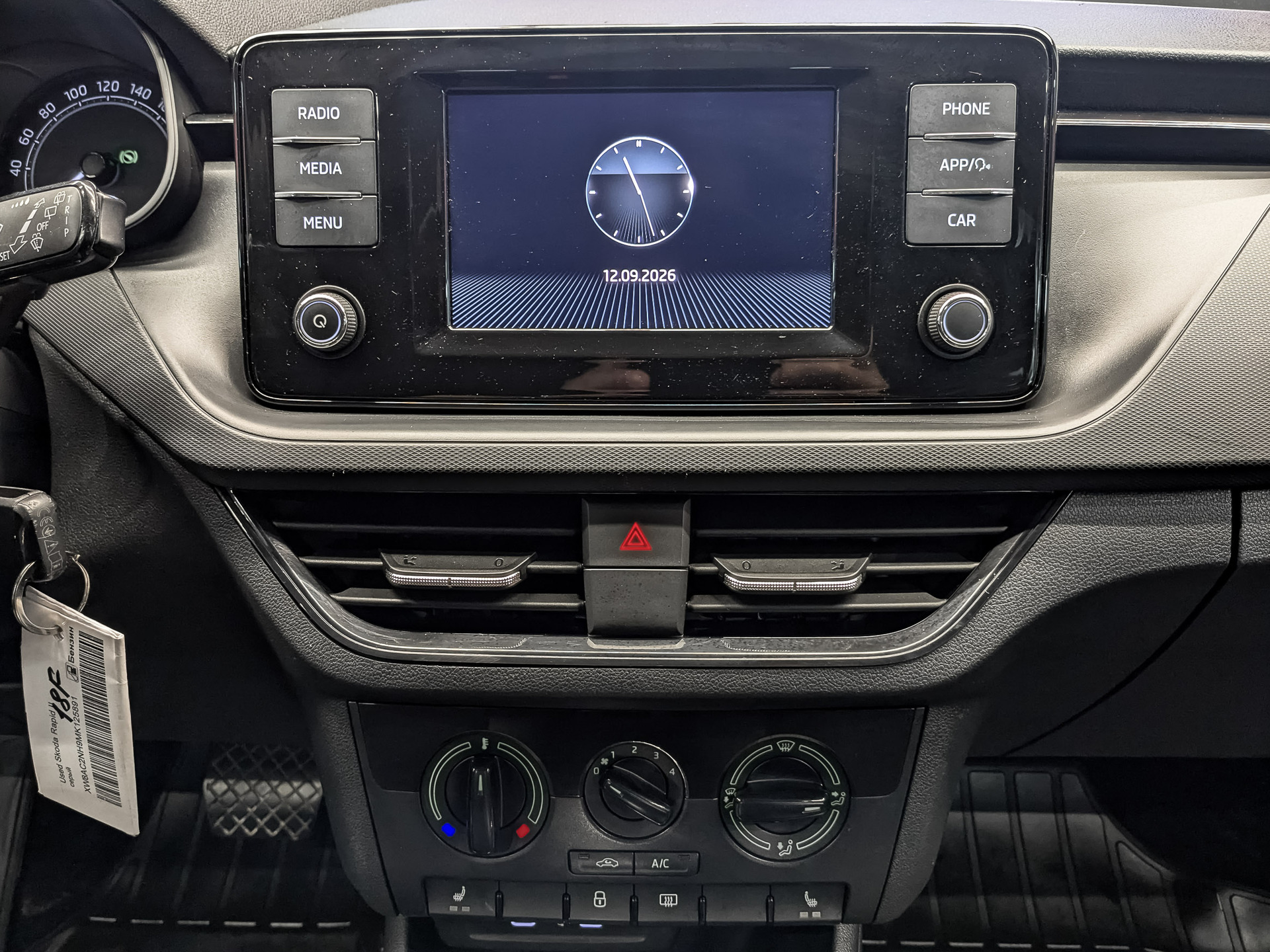 SKODA Rapid II 1.60 (110 л.с), автомат, 2021, пробег 97 370 км