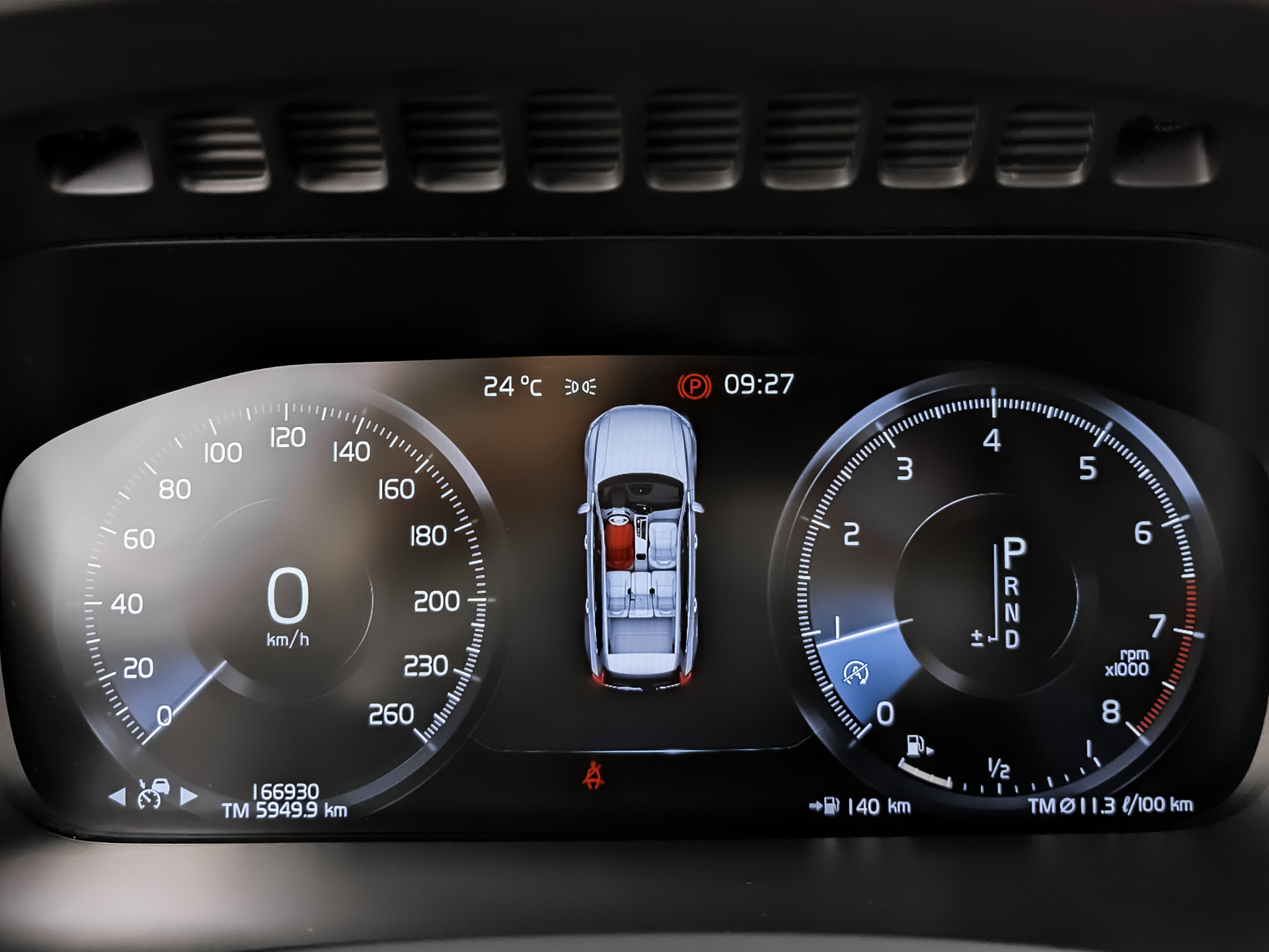 VOLVO XC90 2.00 (249 л.с), автомат, 2020, пробег 166 586 км