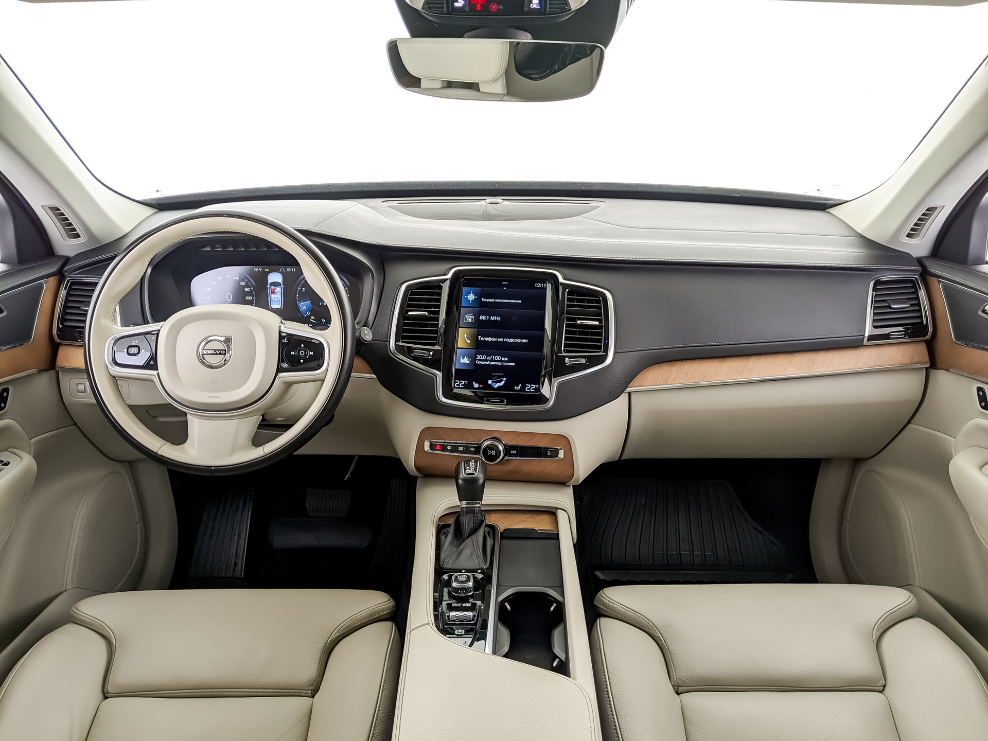 VOLVO XC90 2.00 (249 л.с), автомат, 2020, пробег 166 586 км