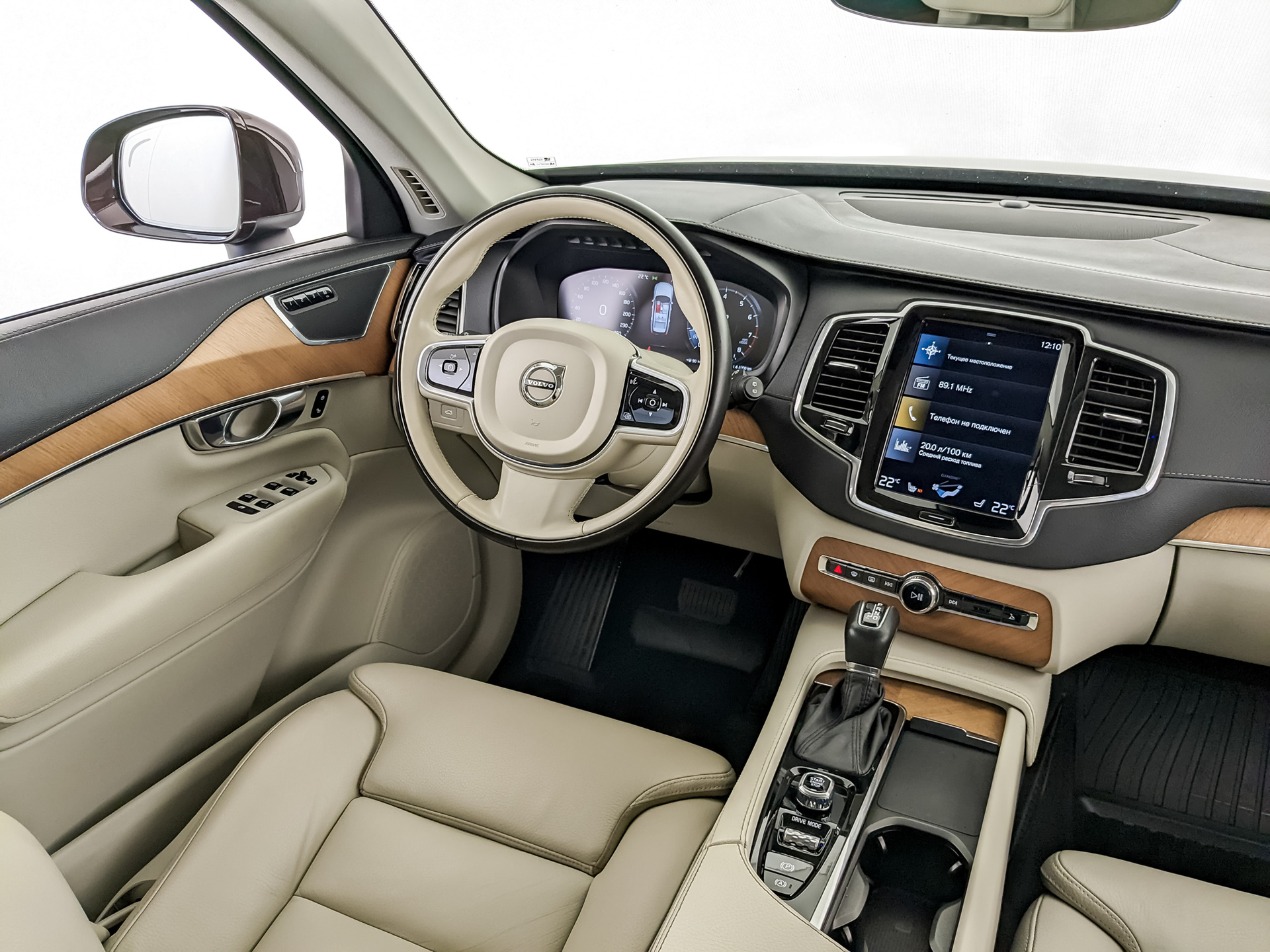 VOLVO XC90 2.00 (249 л.с), автомат, 2020, пробег 166 586 км