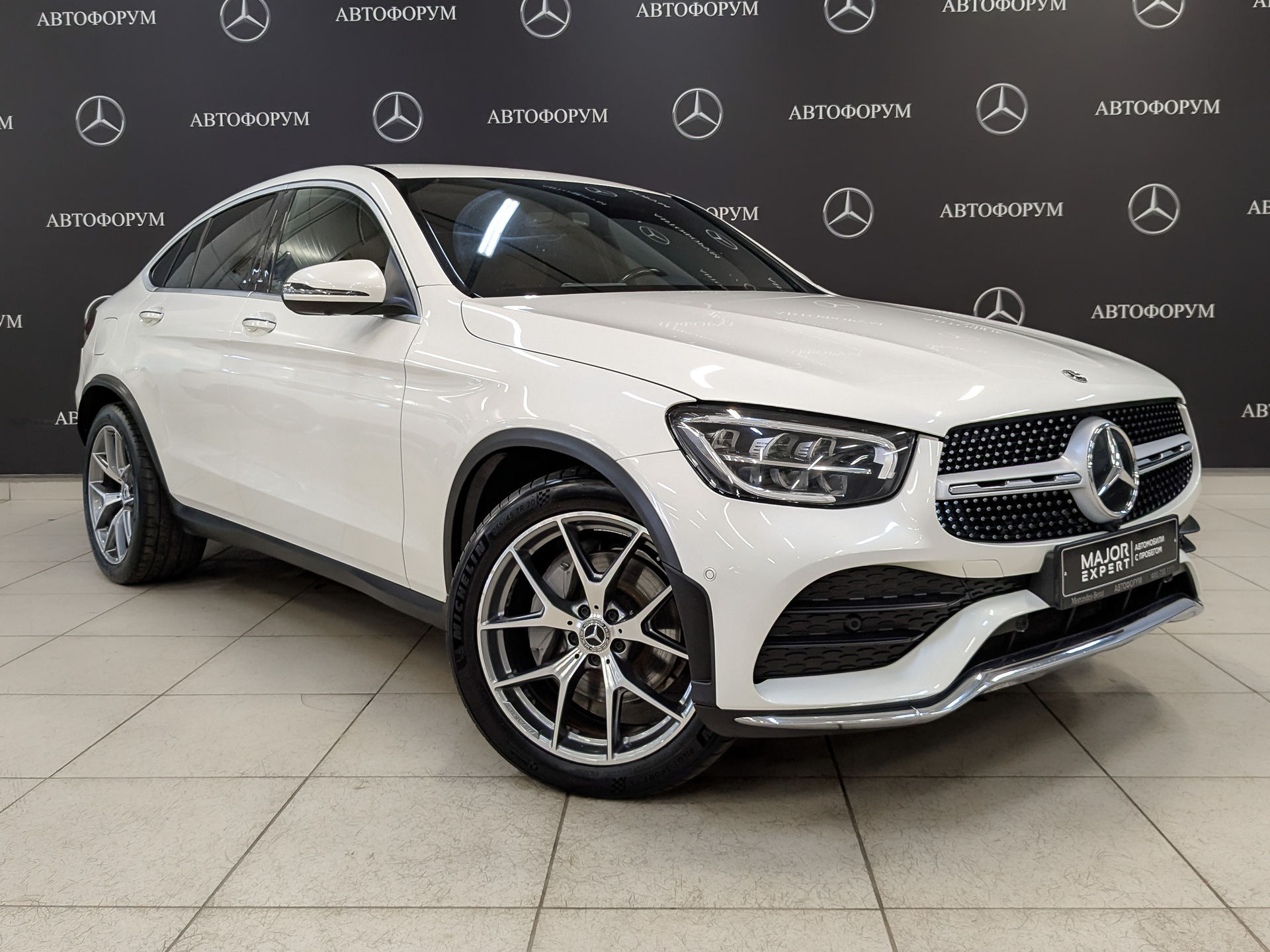 MERCEDES-BENZ GLC Coupe 1.90 (245 л.с), автомат, 2020, пробег 109 637 км