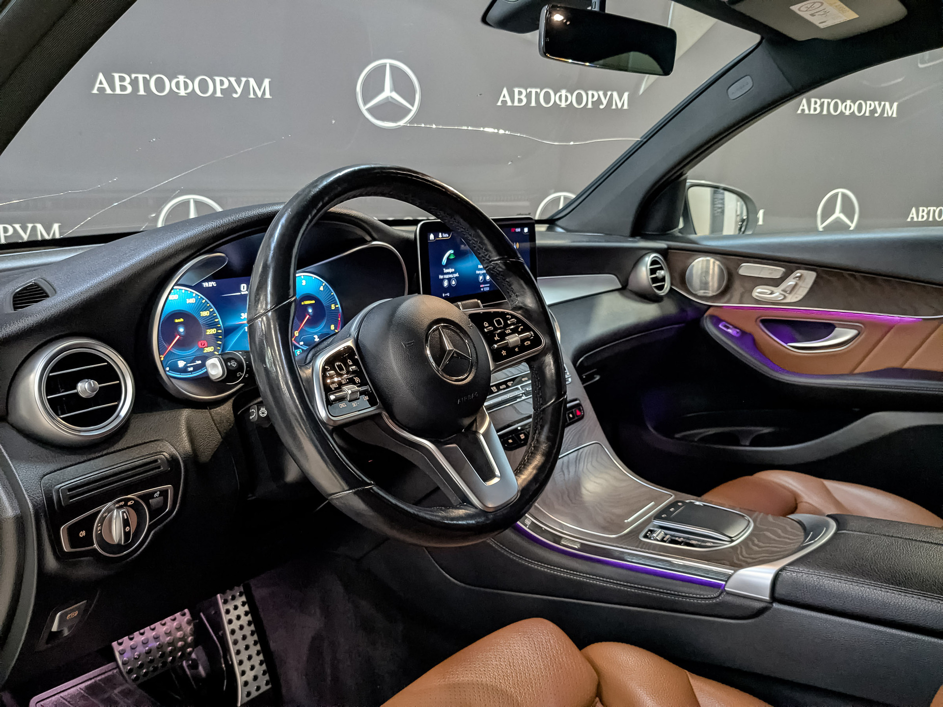 MERCEDES-BENZ GLC Coupe 1.90 (245 л.с), автомат, 2020, пробег 109 637 км