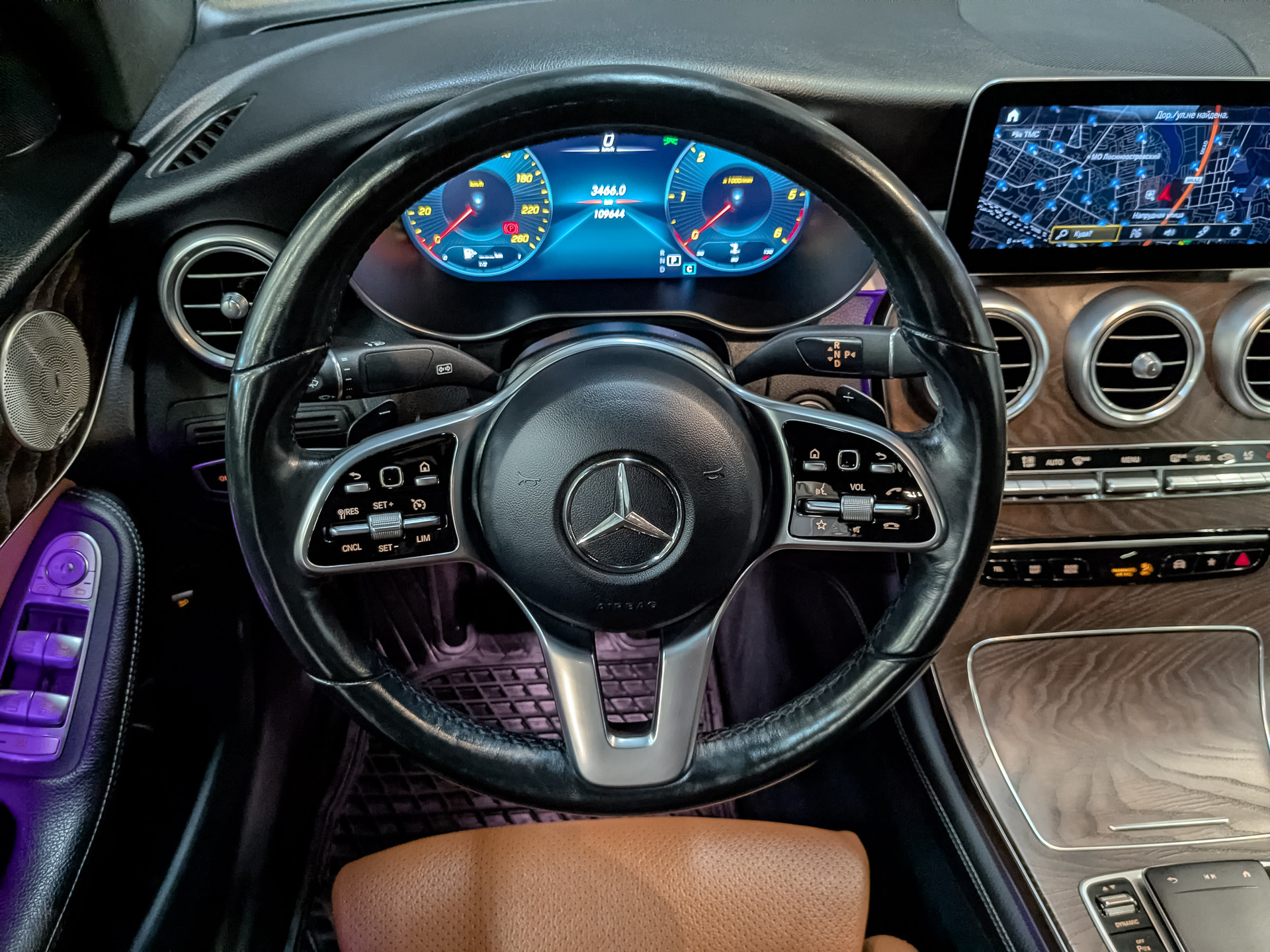 MERCEDES-BENZ GLC Coupe 1.90 (245 л.с), автомат, 2020, пробег 109 637 км