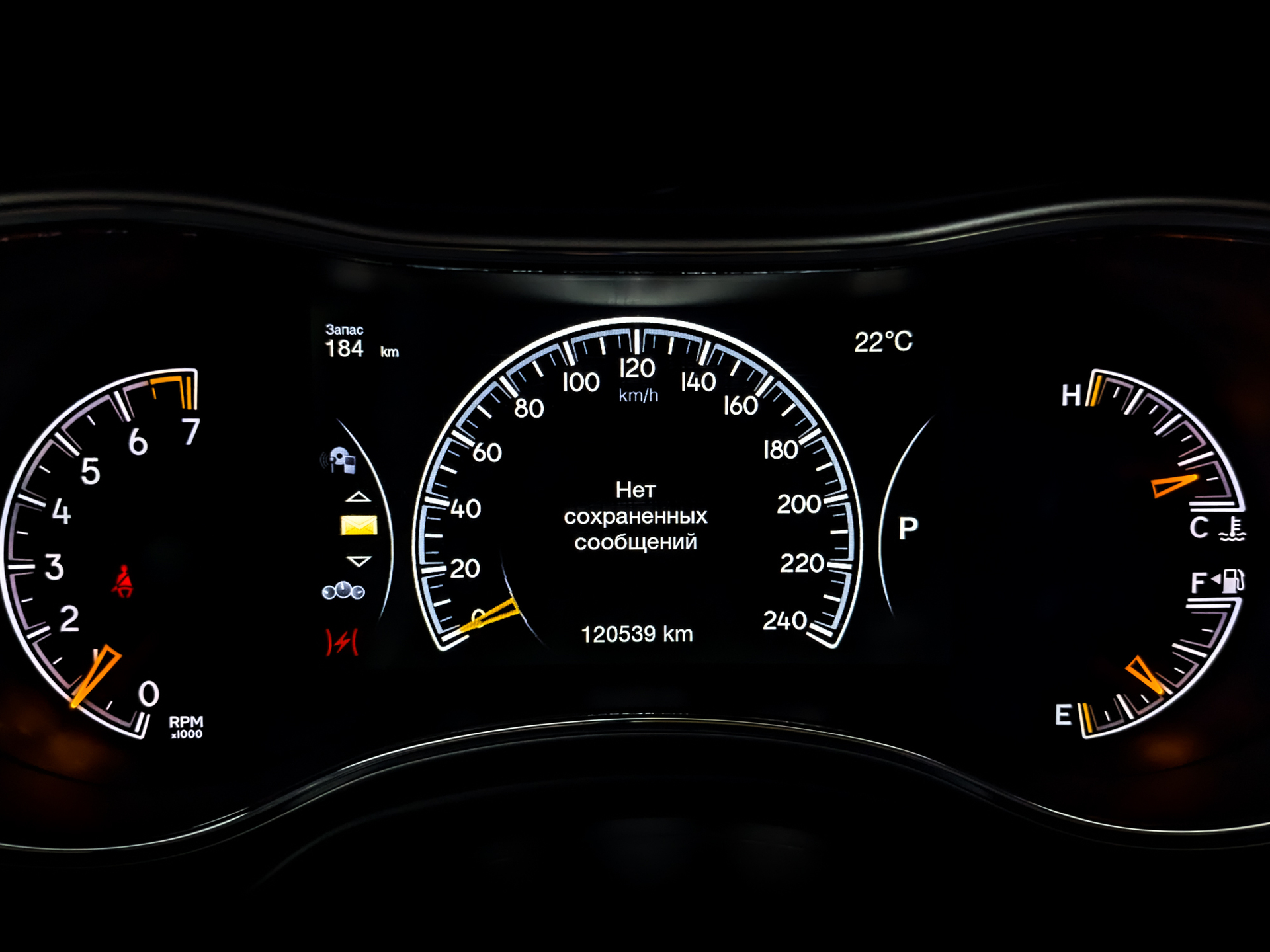 JEEP Grand Cherokee 3.60 (286 л.с), автомат, 2021, пробег 120 534 км
