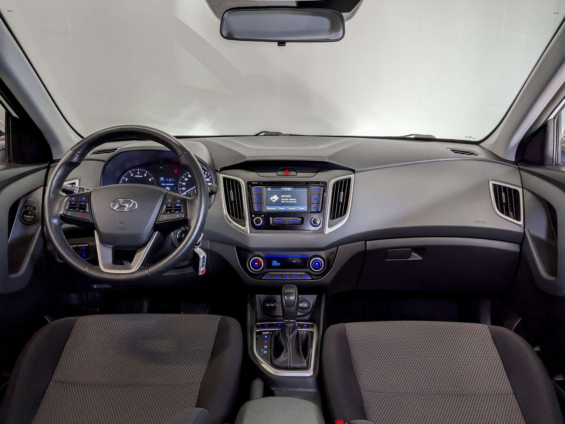 HYUNDAI Creta 1.60 (121 л.с), автомат, 2021, пробег 95 781 км