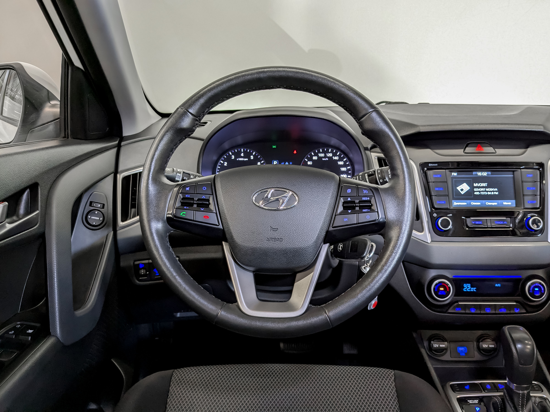 HYUNDAI Creta 1.60 (121 л.с), автомат, 2021, пробег 95 781 км