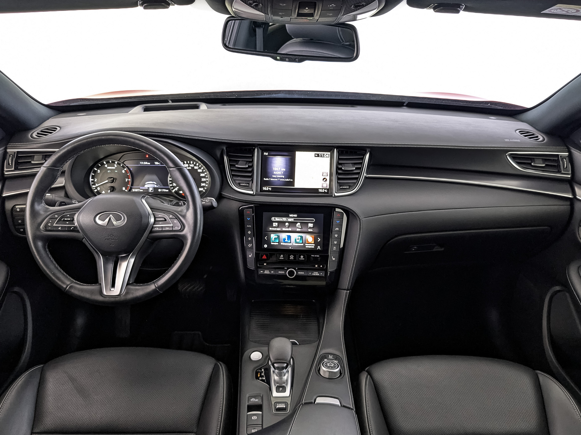 INFINITI QX55 2.00 (249 л.с), автомат, 2021, пробег 52 000 км