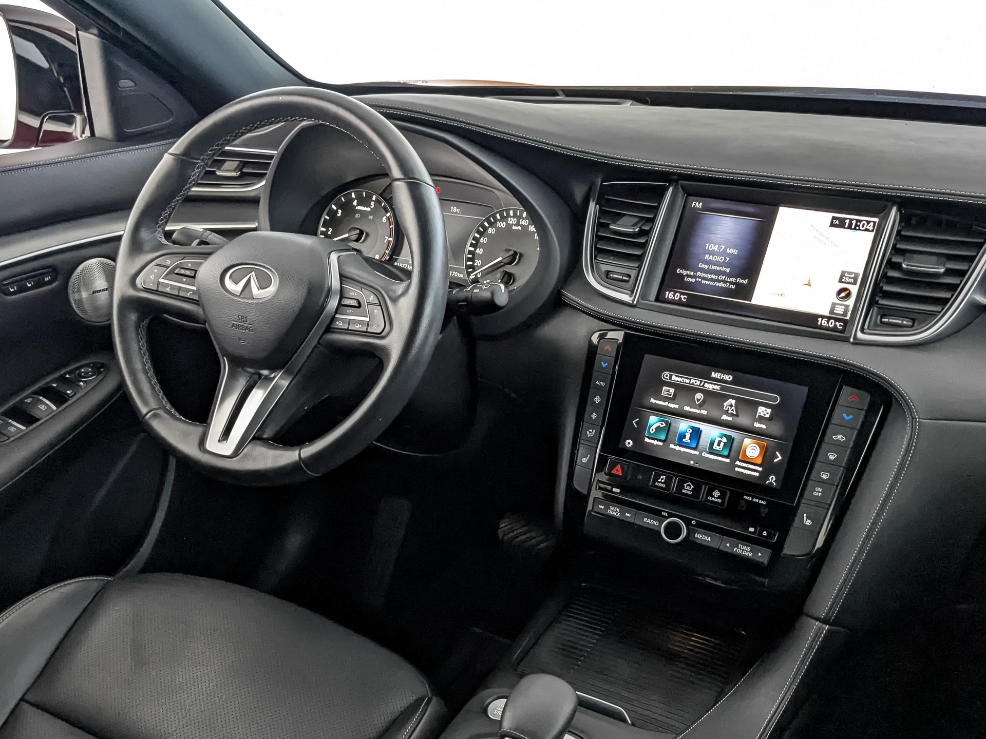 INFINITI QX55 2.00 (249 л.с), автомат, 2021, пробег 52 000 км