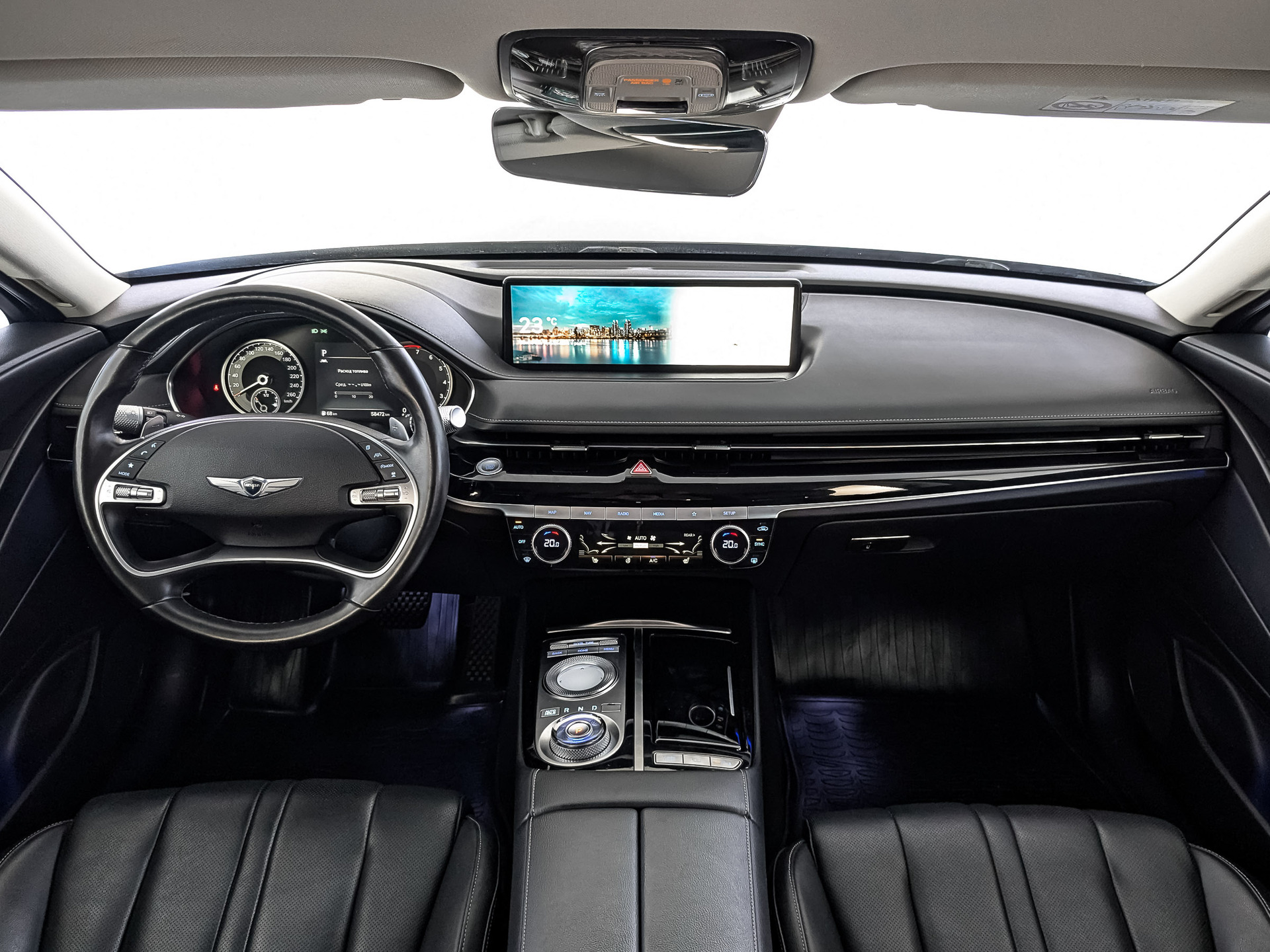 GENESIS G80 2.50 (249 л.с), автомат, 2021, пробег 58 470 км