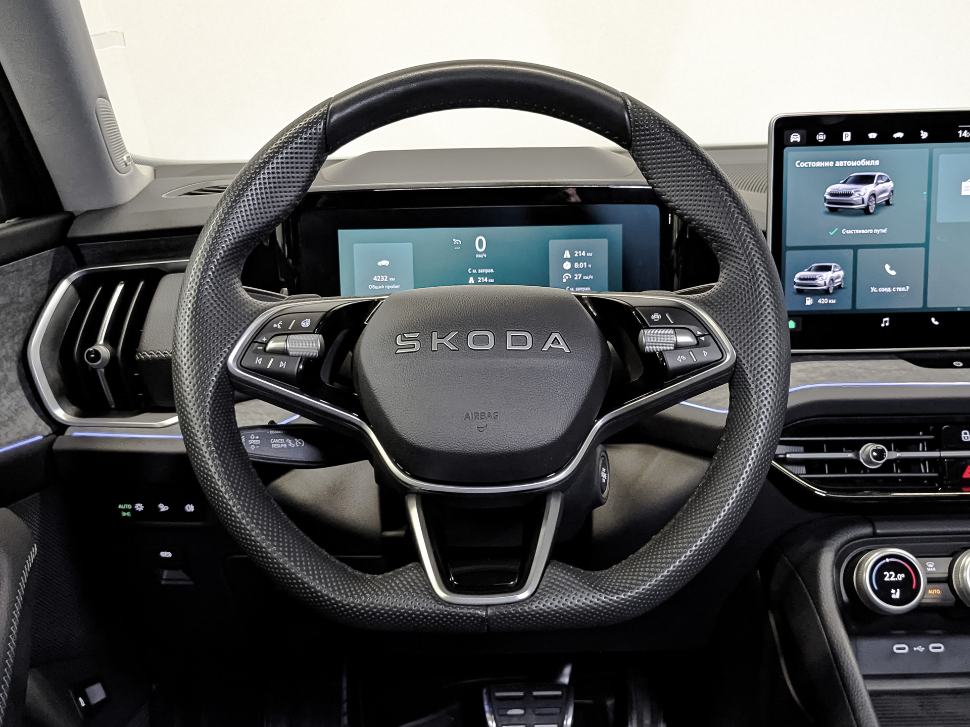 SKODA Kodiaq 2.00 (190 л.с), автомат, 2025, пробег 4 232 км