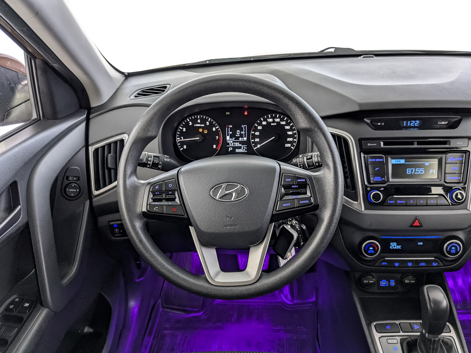 HYUNDAI Creta 2.00 (149 л.с), автомат, 2016, пробег 88 855 км
