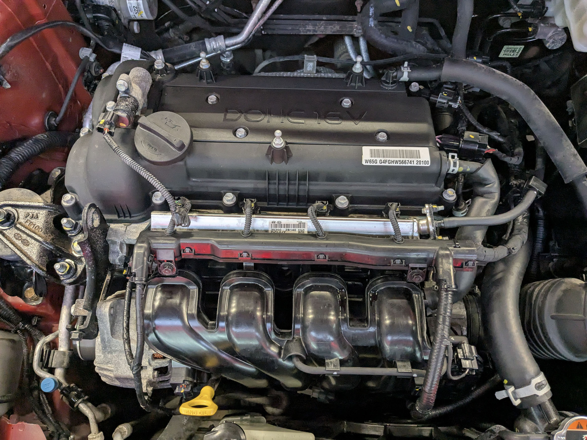KIA Rio 1.60 (123 л.с), механическая, 2017, пробег 73 773 км