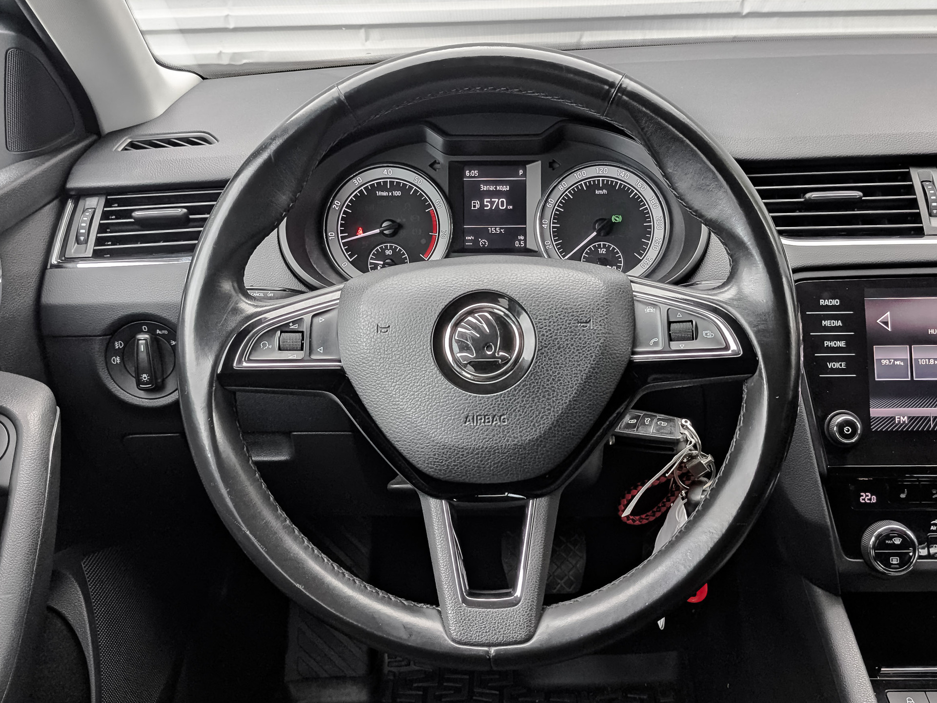 SKODA Octavia 1.40 (150 л.с), автомат, 2017, пробег 133 700 км