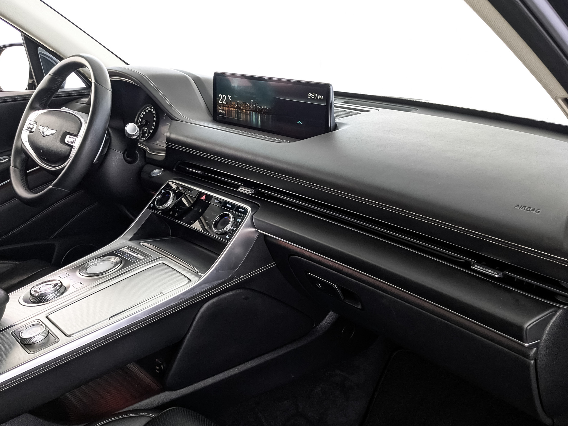 GENESIS GV80 3.00 (249 л.с), автомат, 2021, пробег 91 500 км