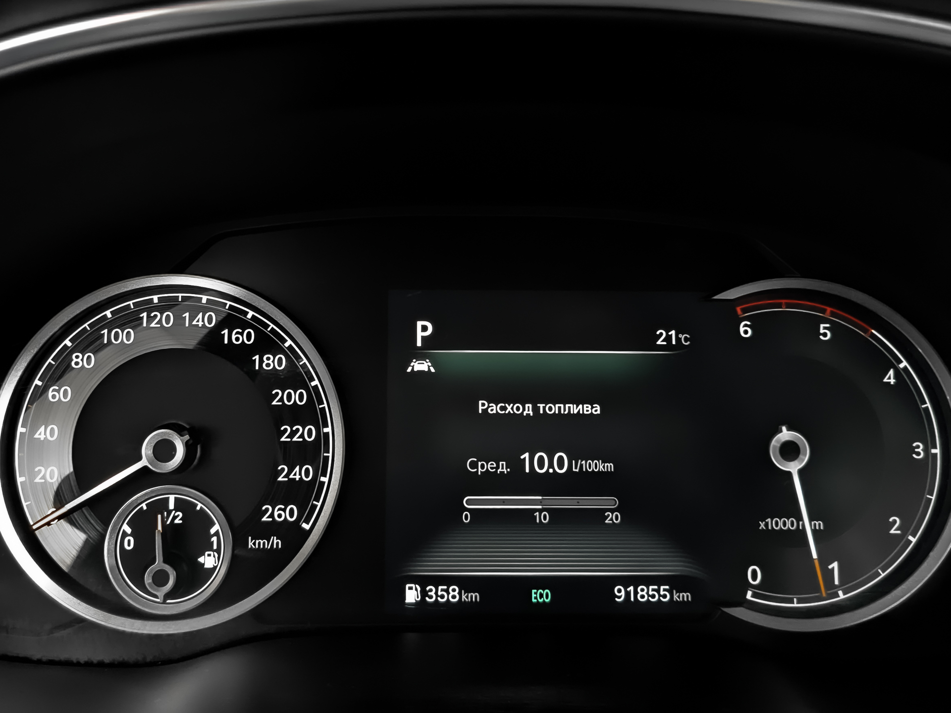GENESIS GV80 3.00 (249 л.с), автомат, 2021, пробег 91 500 км