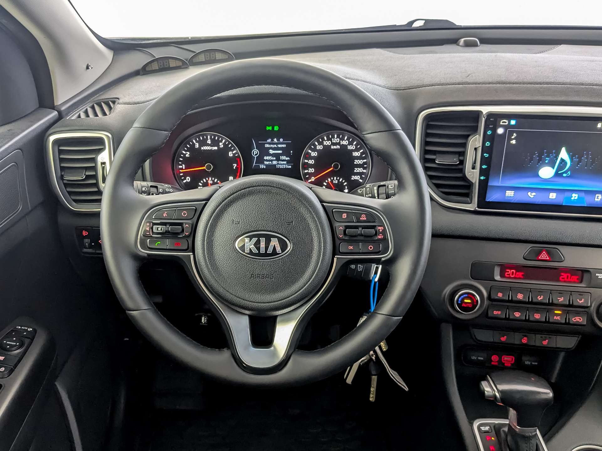 KIA Sportage 2.00 (150 л.с), автомат, 2018, пробег 173 070 км