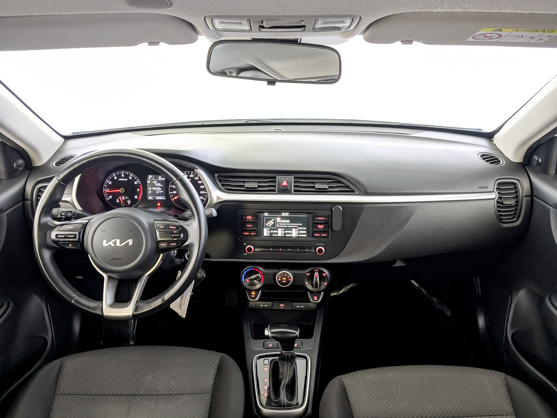 KIA Rio X 1.60 (123 л.с), автомат, 2022, пробег 102 328 км