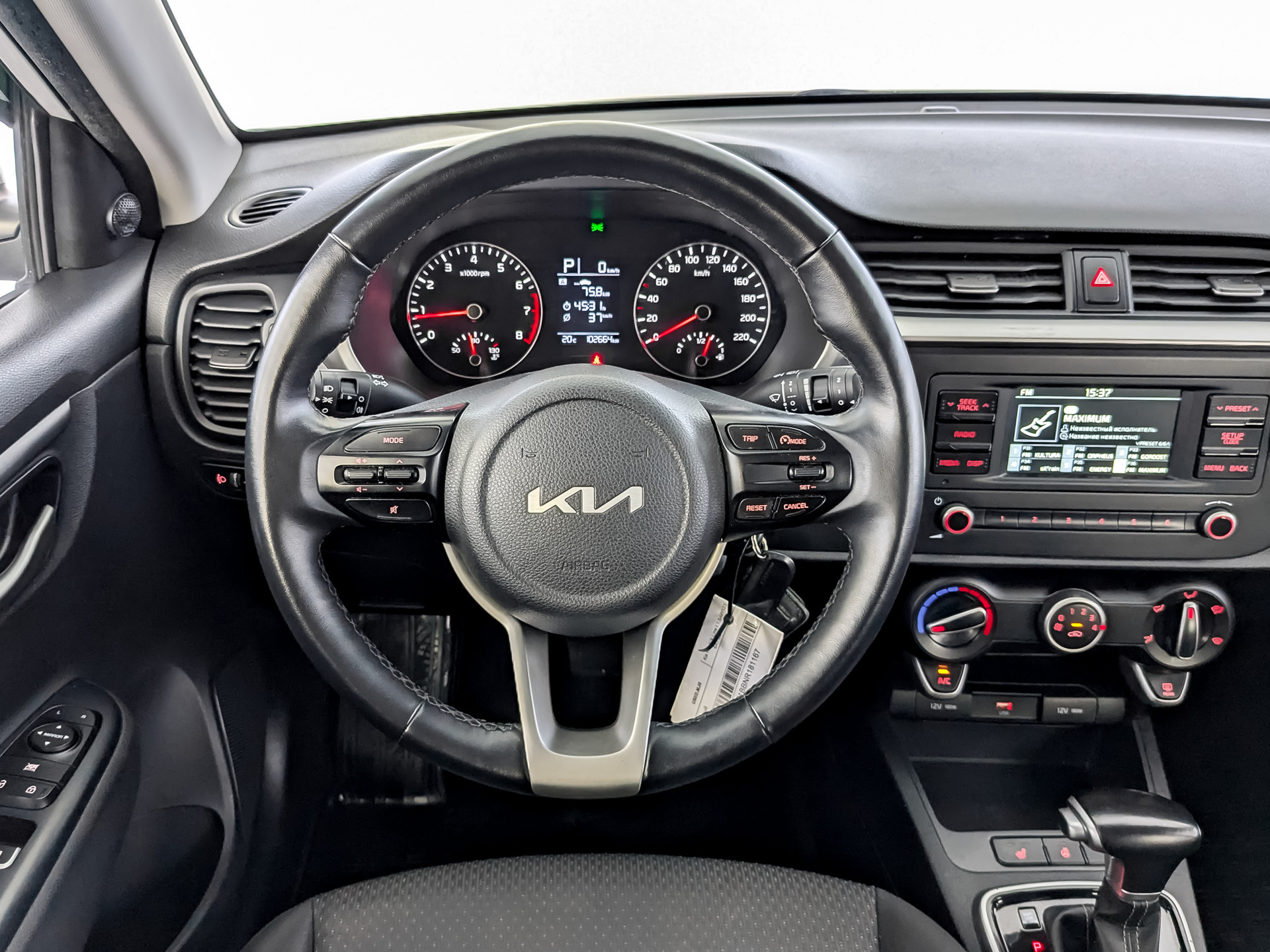 KIA Rio X 1.60 (123 л.с), автомат, 2022, пробег 102 328 км