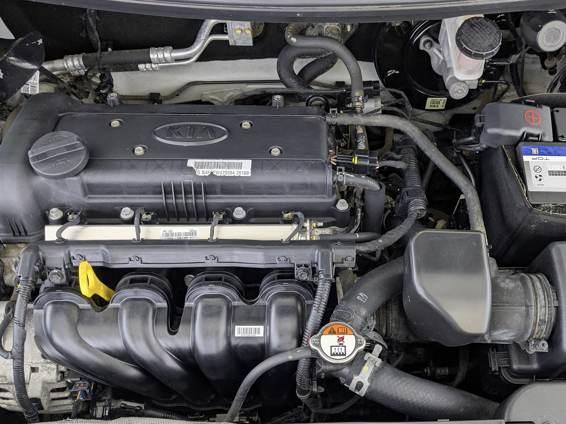 KIA Rio 1.60 (123 л.с), механическая, 2015, пробег 86 989 км