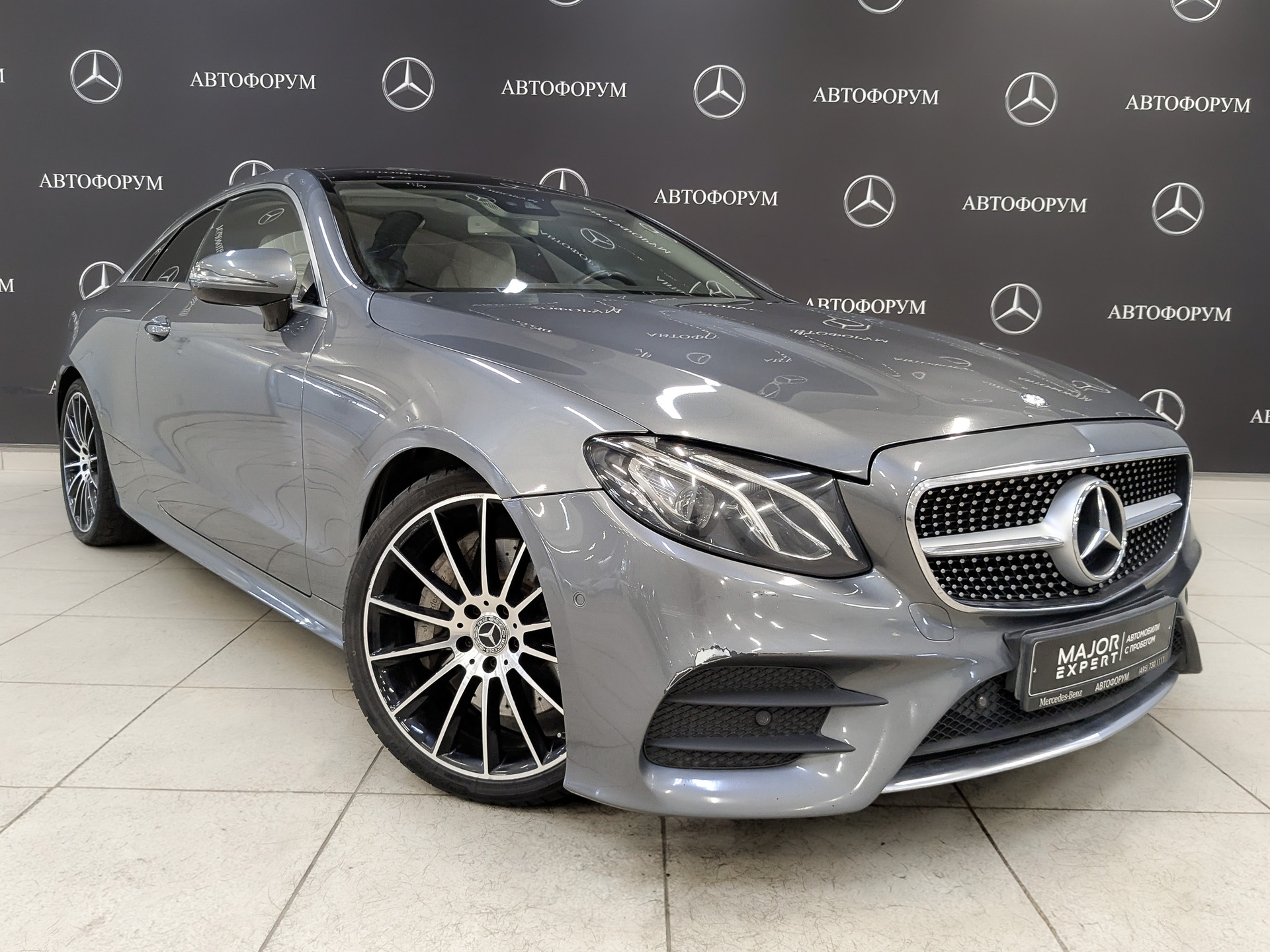 MERCEDES-BENZ E-Класс Купе 2.00 (245 л.с), автомат, 2017, пробег 132 876 км