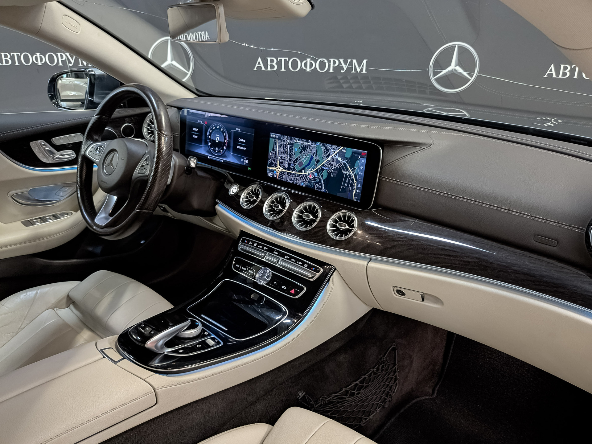 MERCEDES-BENZ E-Класс Купе 2.00 (245 л.с), автомат, 2017, пробег 132 876 км